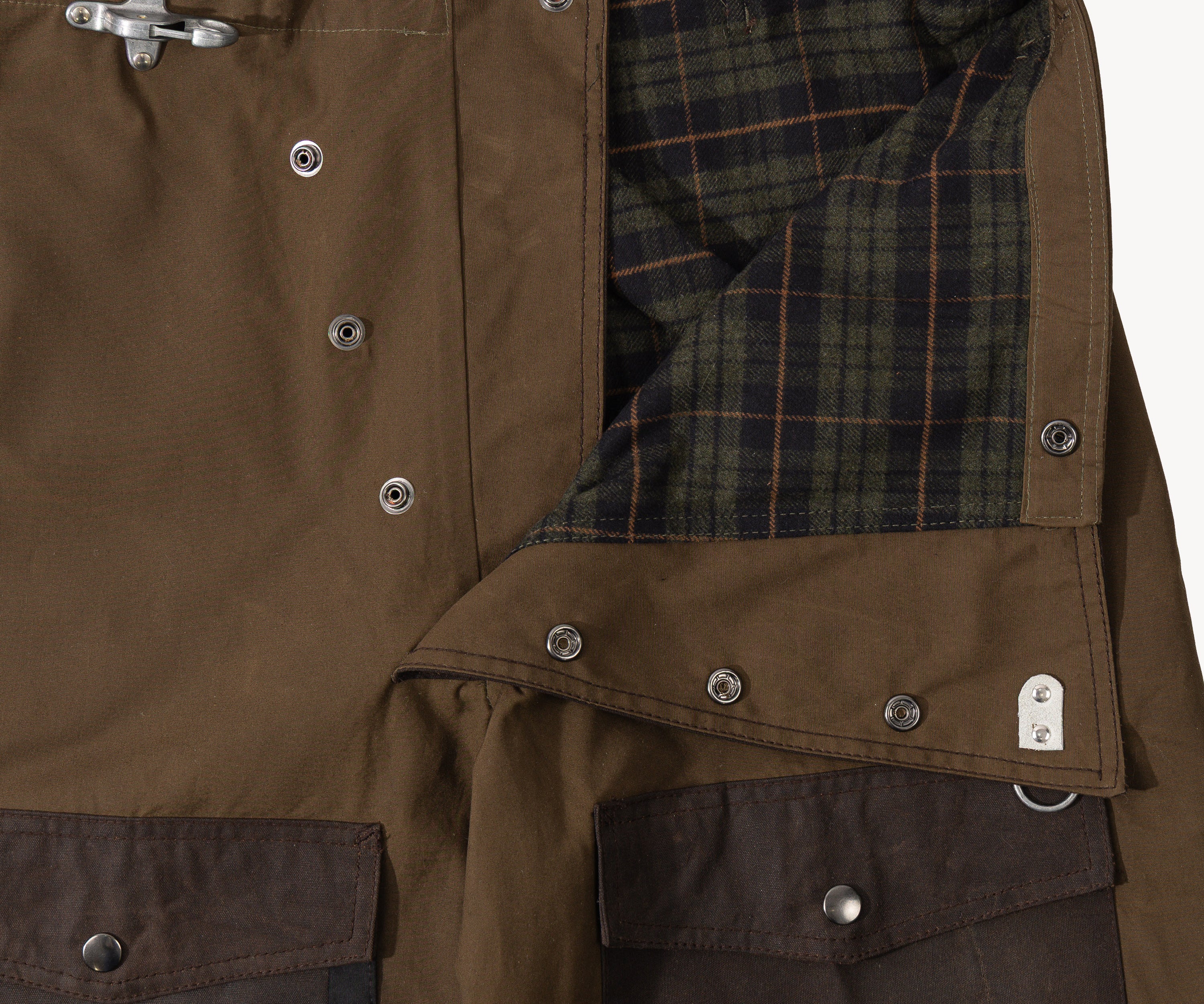 REWORK® WAX OVERPANTS - N° 020 Coats & Jackets BROWN / ONE SIZE - BRUT Clothing