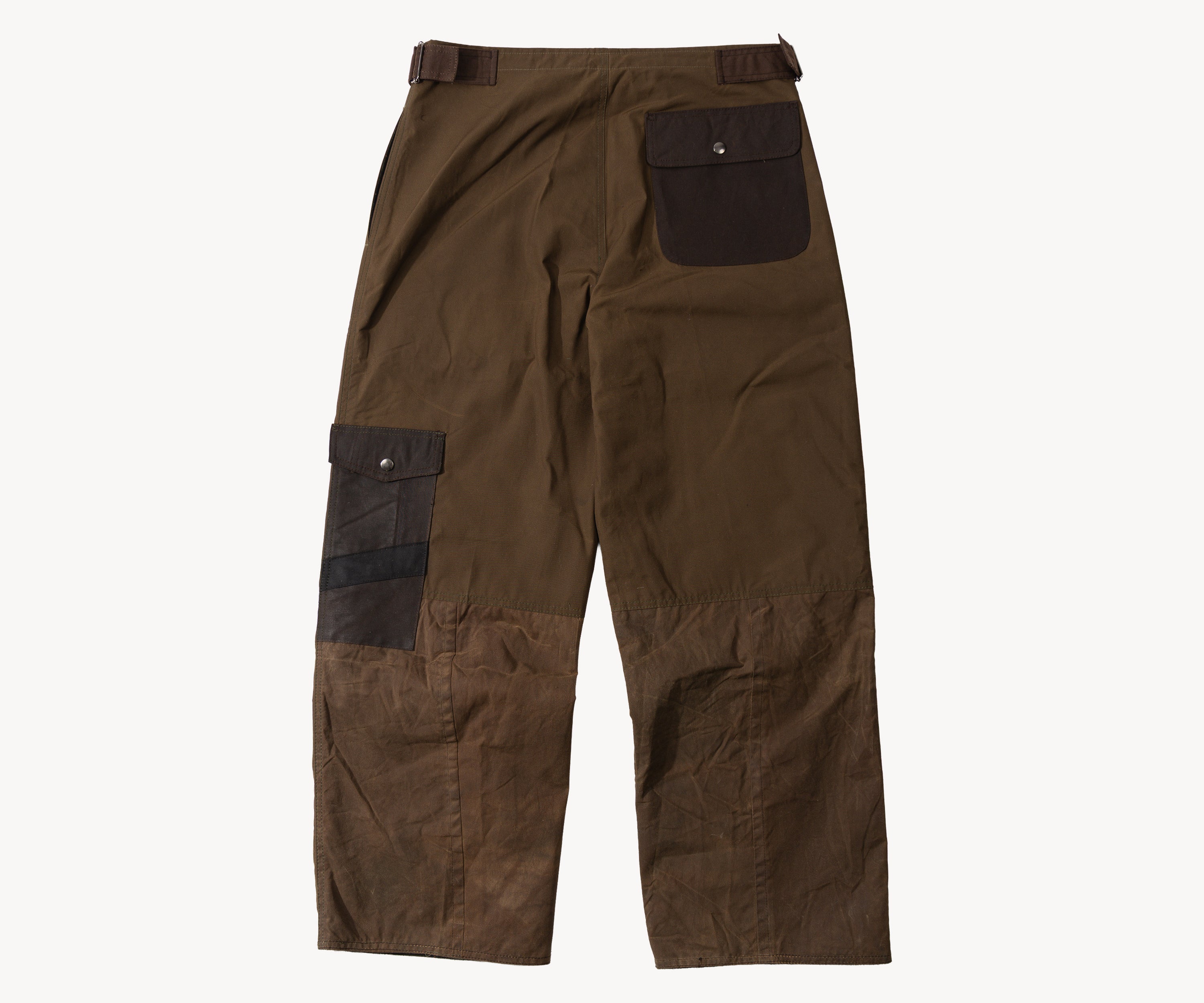 REWORK® WAX OVERPANTS - N° 020 Coats & Jackets BROWN / ONE SIZE - BRUT Clothing