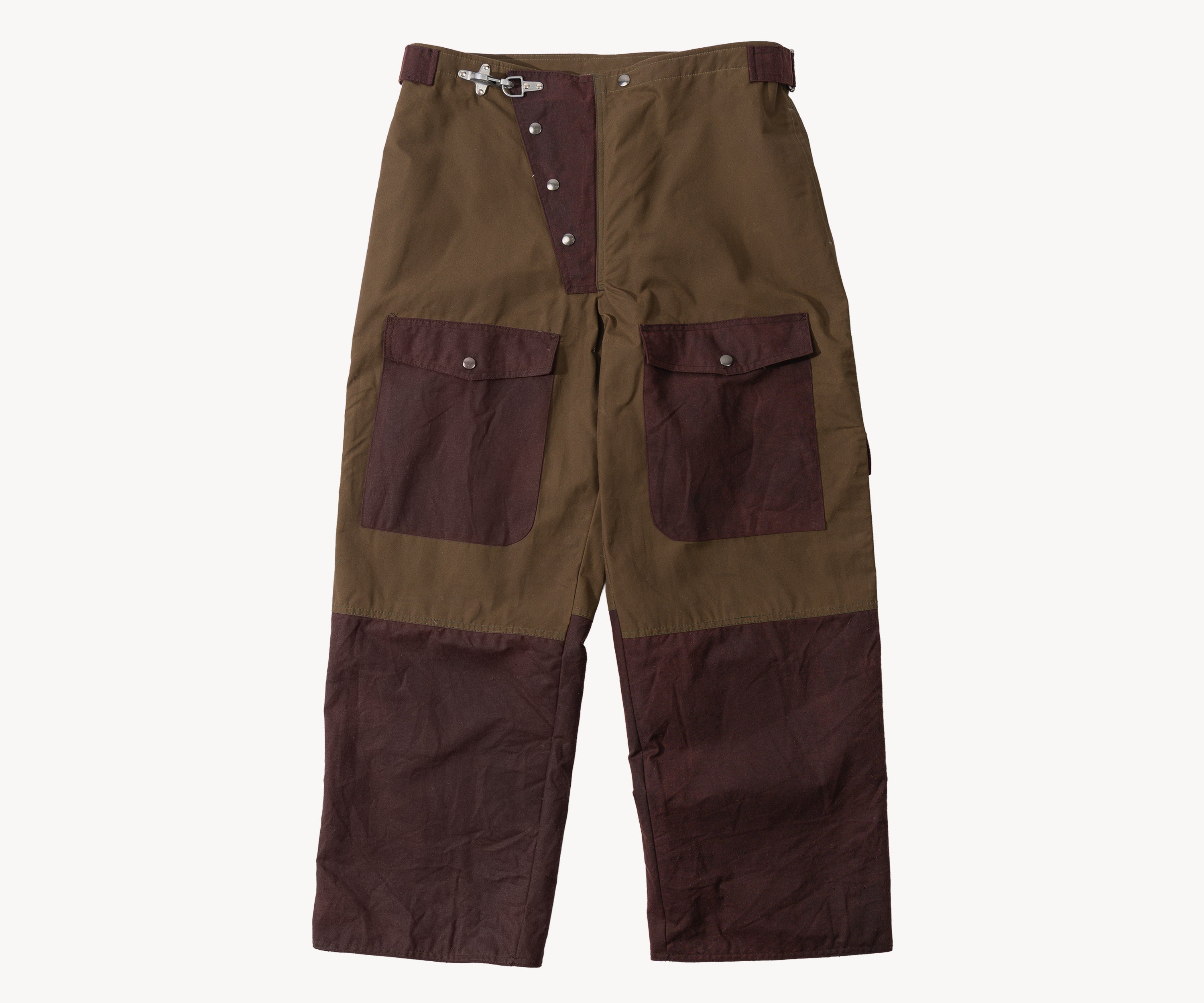 REWORK® WAX OVERPANTS - N° 021 Manteaux et vestes MARRON / TAILLE UNIQUE - BRUT Clothing