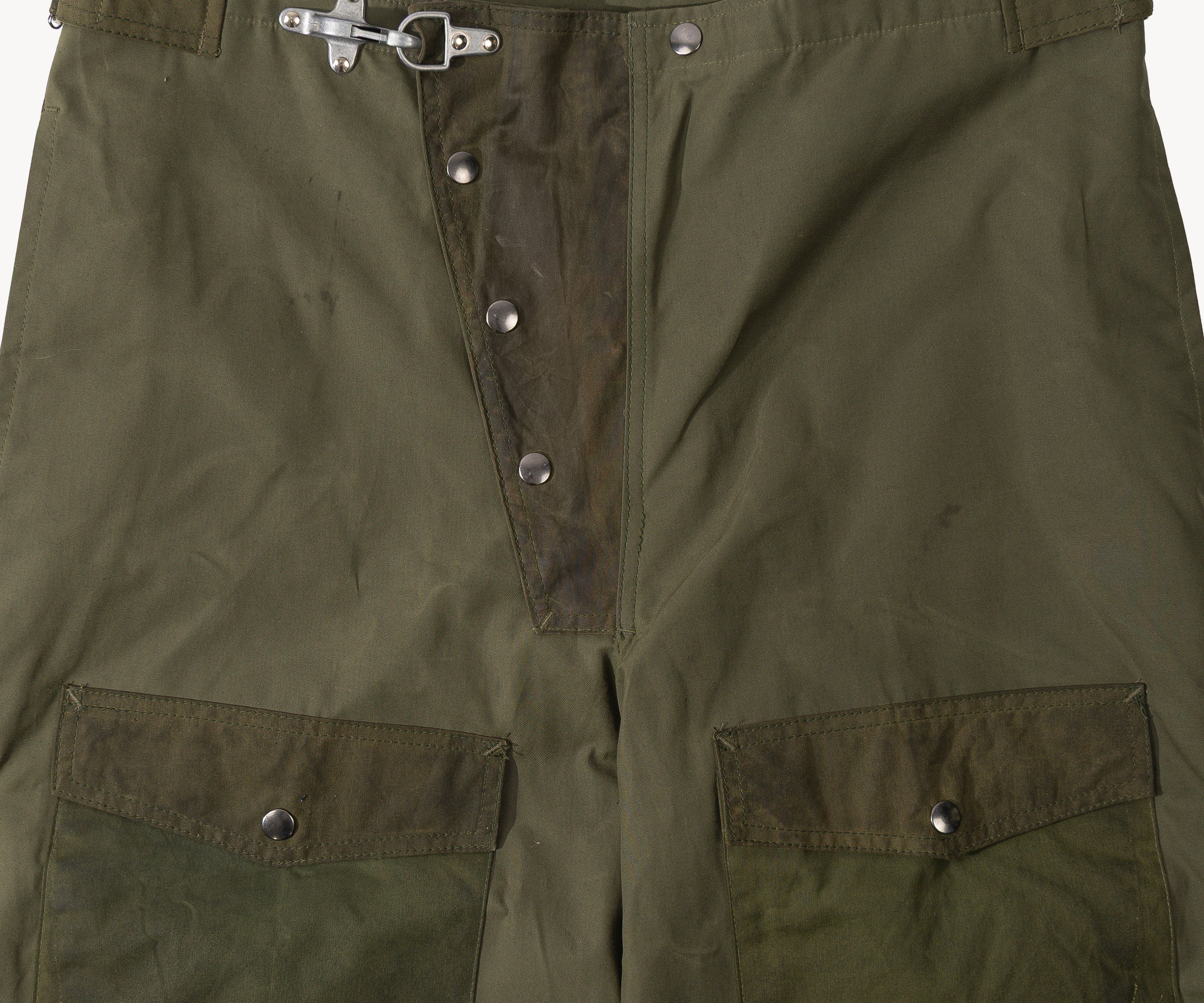 REWORK® WAX OVERPANTS - N° 012 Coats & Jackets GREEN / ONE SIZE - BRUT Clothing