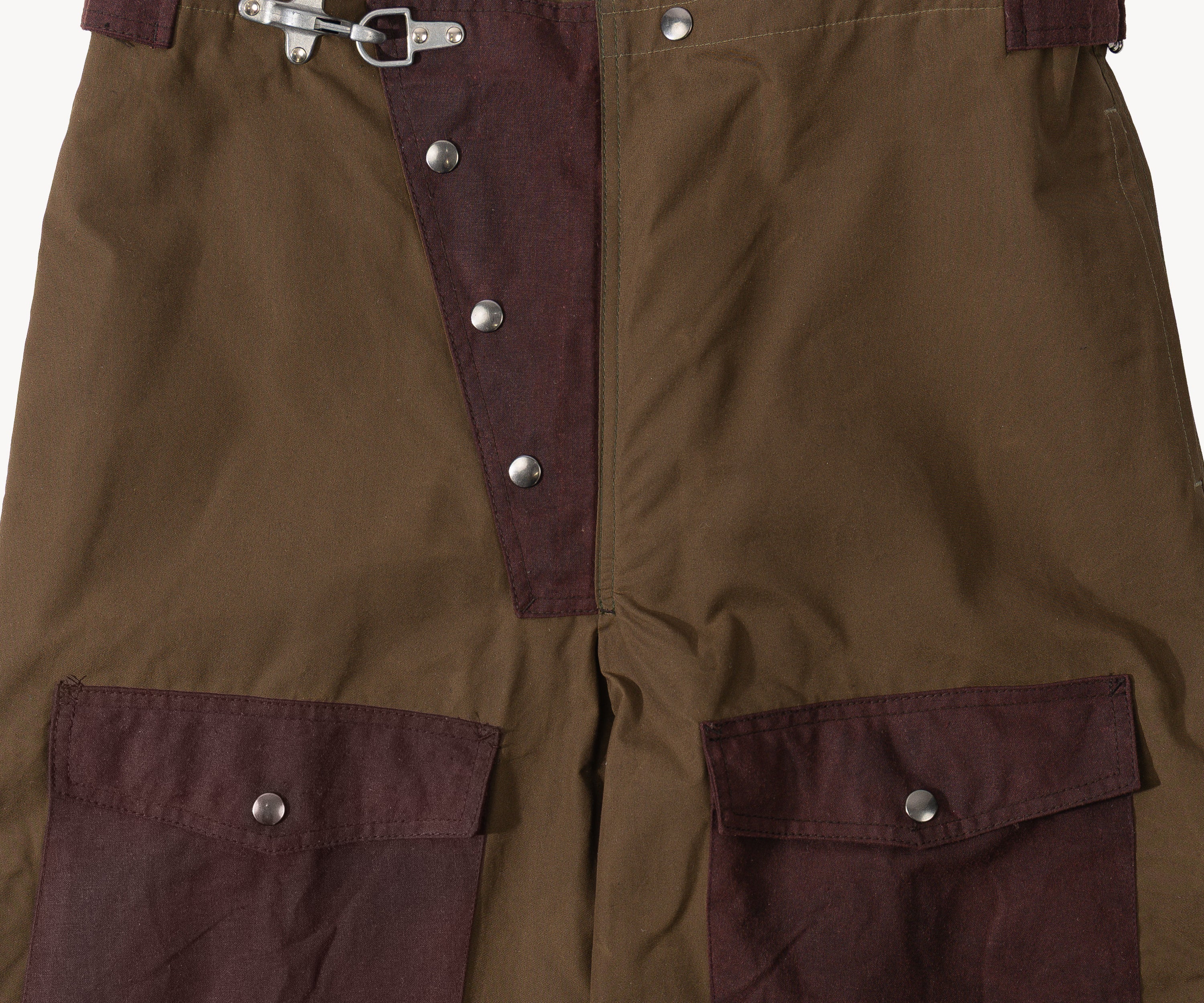 REWORK® WAX OVERPANTS - N° 021 Coats & Jackets BROWN / ONE SIZE - BRUT Clothing