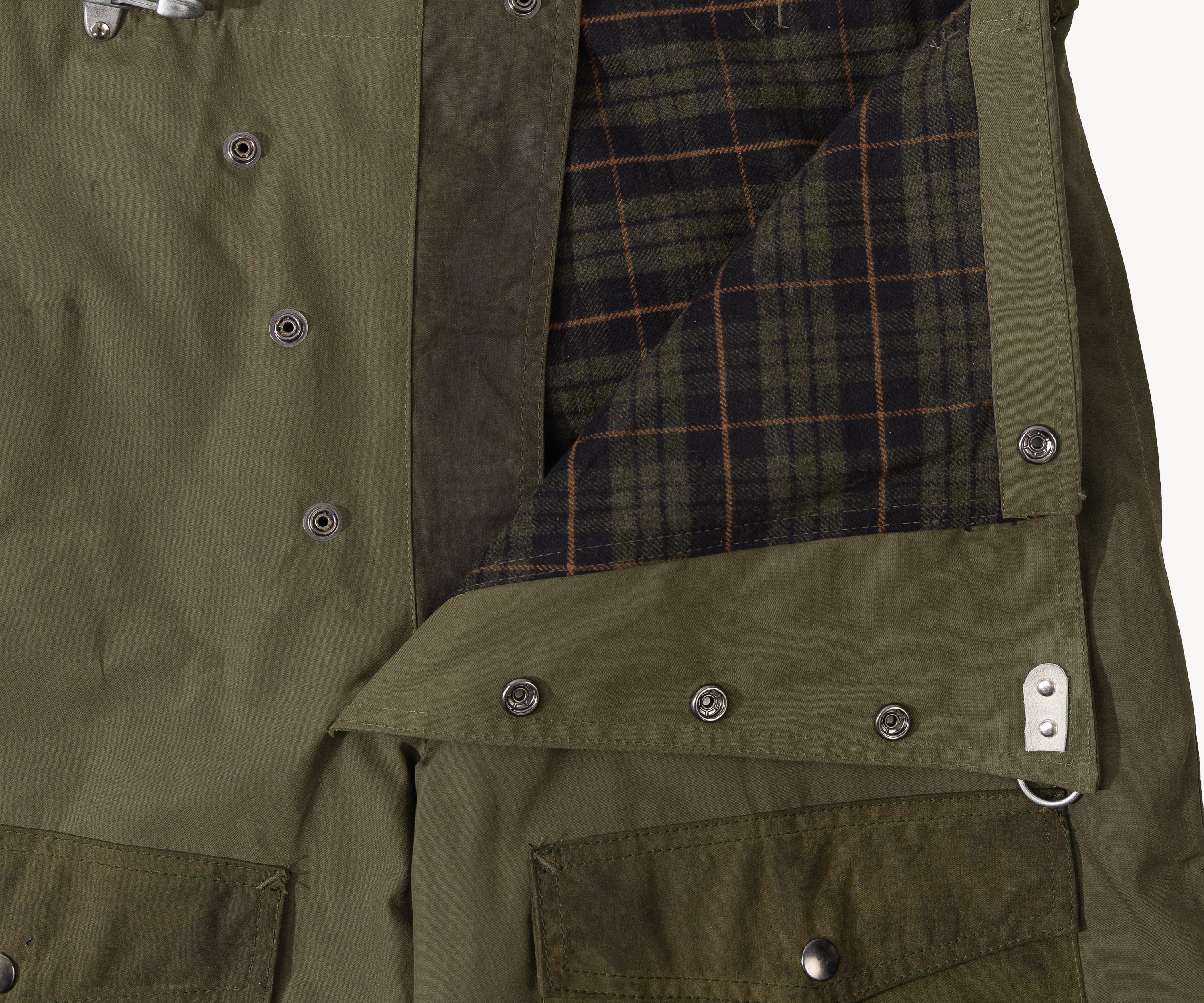 REWORK® WAX OVERPANTS - N° 012 Coats & Jackets GREEN / ONE SIZE - BRUT Clothing