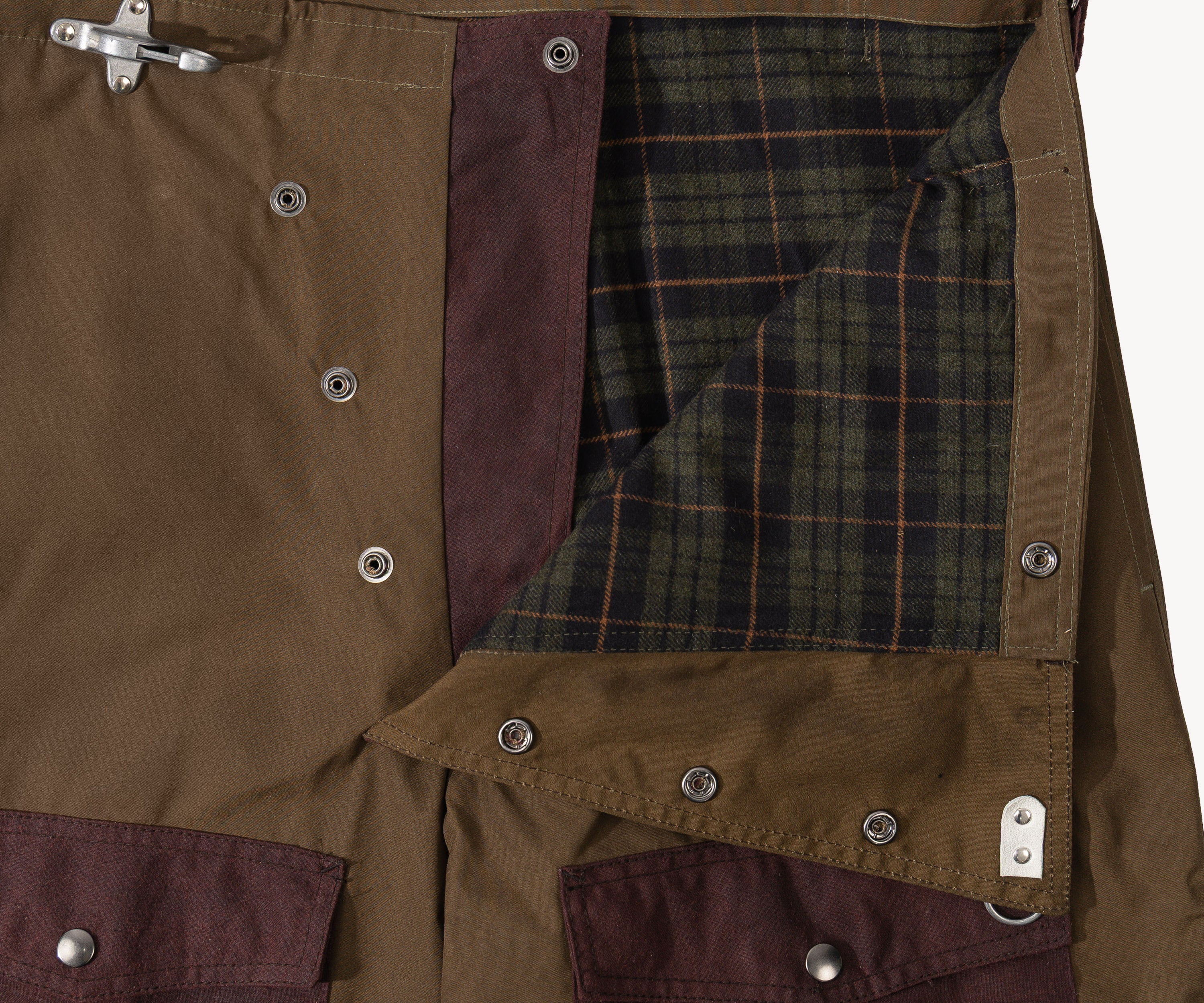REWORK® WAX OVERPANTS - N° 021 Coats & Jackets BROWN / ONE SIZE - BRUT Clothing