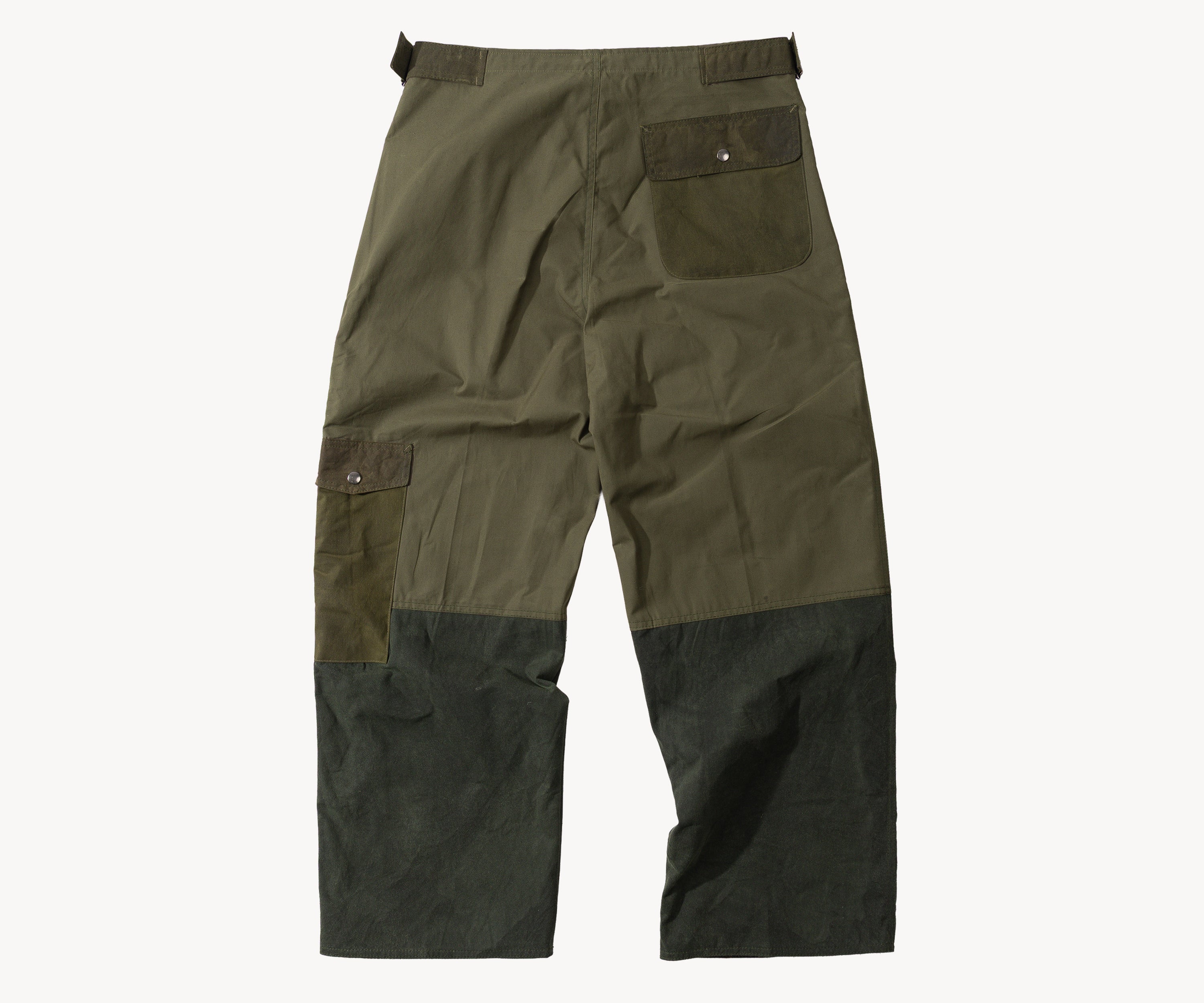 REWORK® WAX OVERPANTS - N° 012 Coats & Jackets GREEN / ONE SIZE - BRUT Clothing