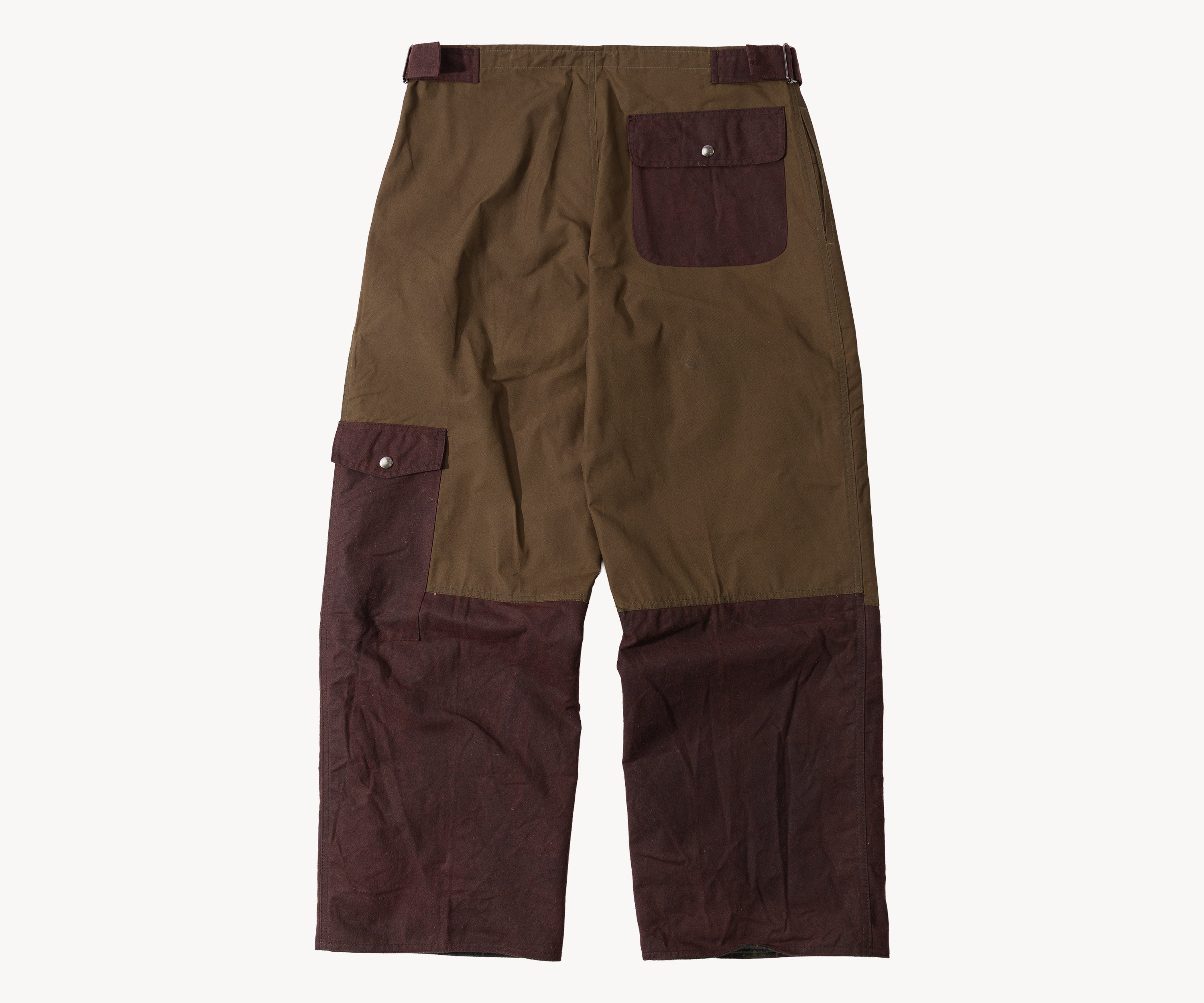 REWORK® WAX OVERPANTS - N° 021 Coats & Jackets BROWN / ONE SIZE - BRUT Clothing