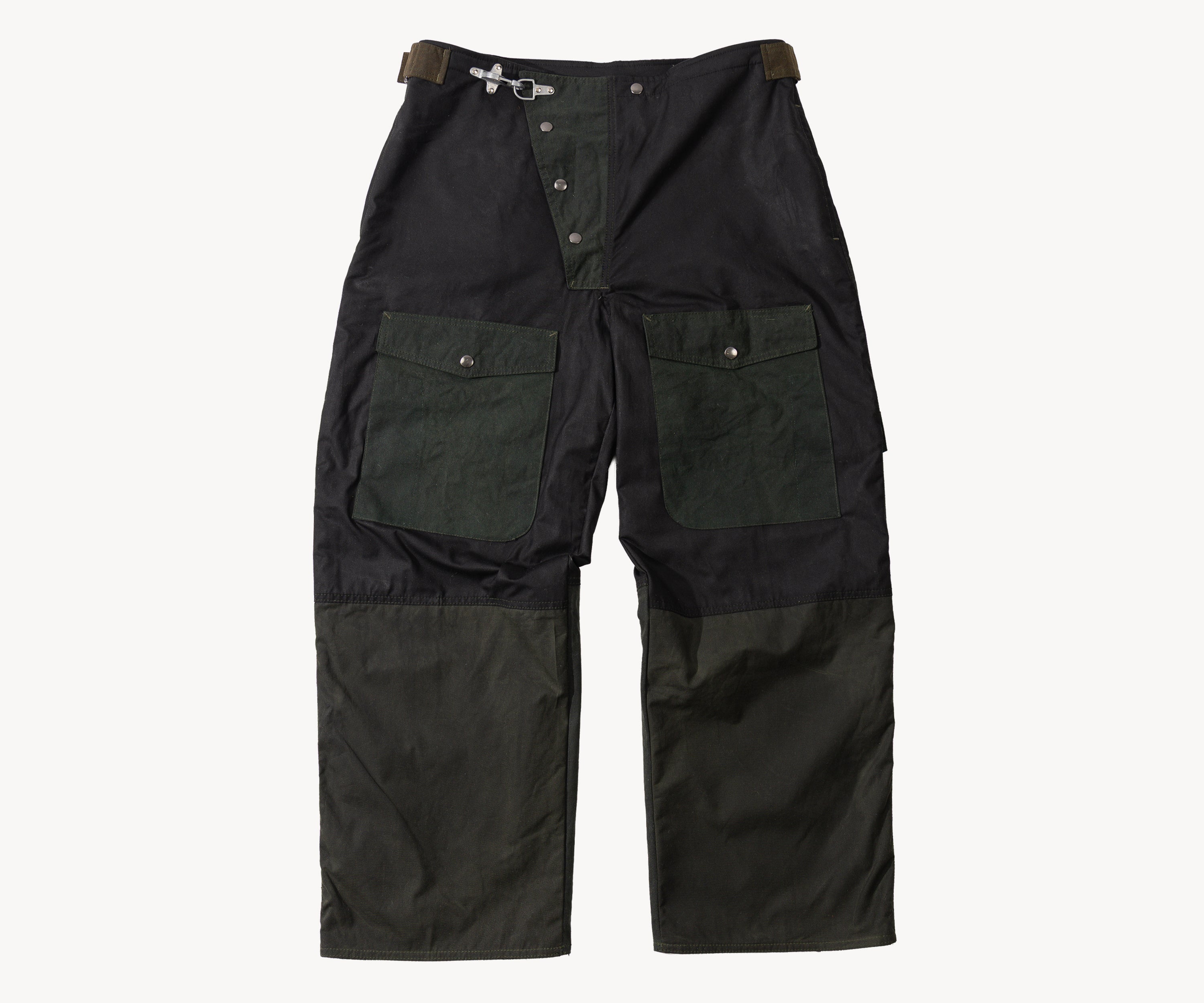 REWORK® WAX OVERPANTS - N° 013 Manteaux et vestes VERT / TAILLE UNIQUE - BRUT Clothing