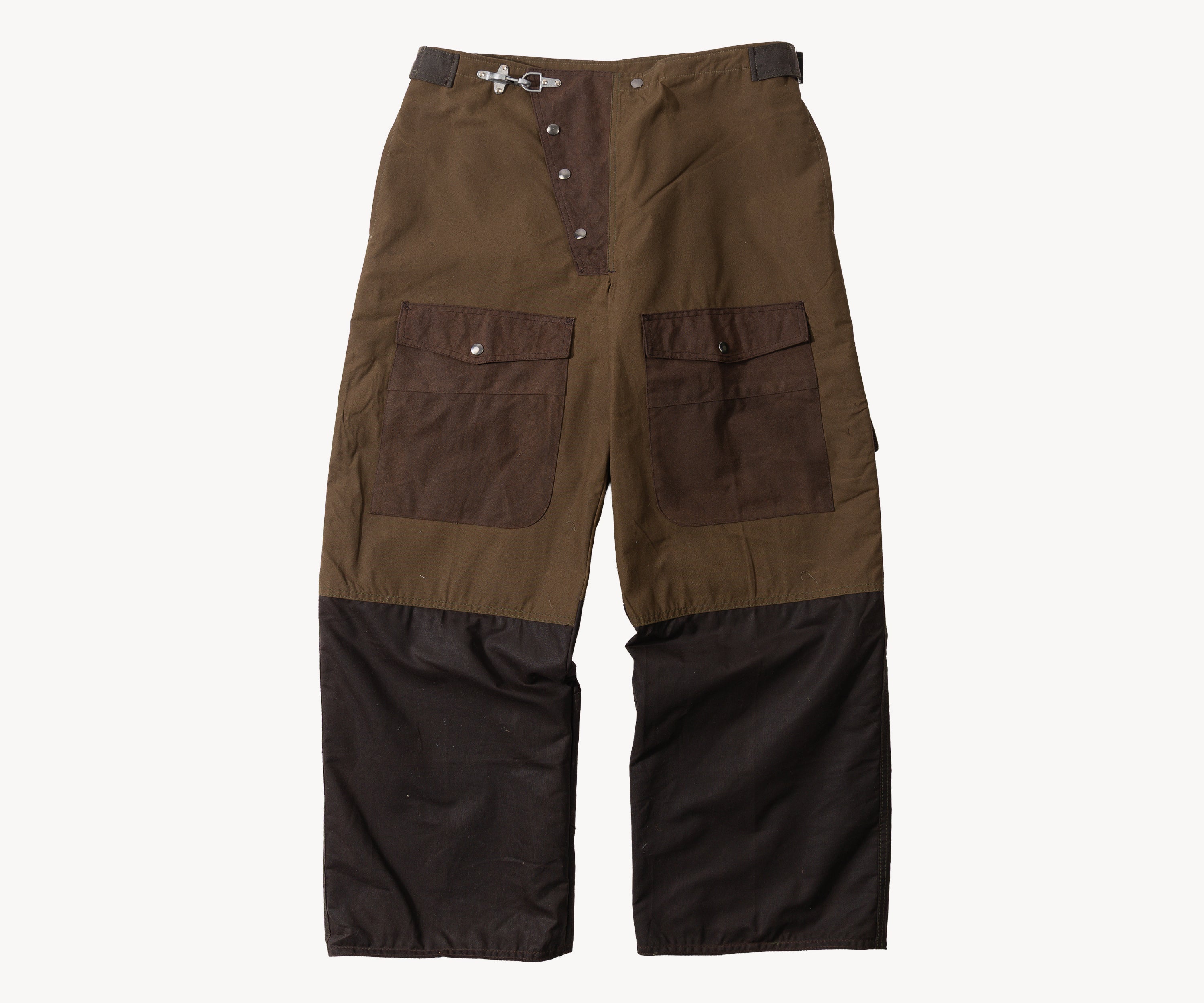 REWORK® WAX OVERPANTS - N° 022 Manteaux et vestes MARRON / TAILLE UNIQUE - BRUT Clothing