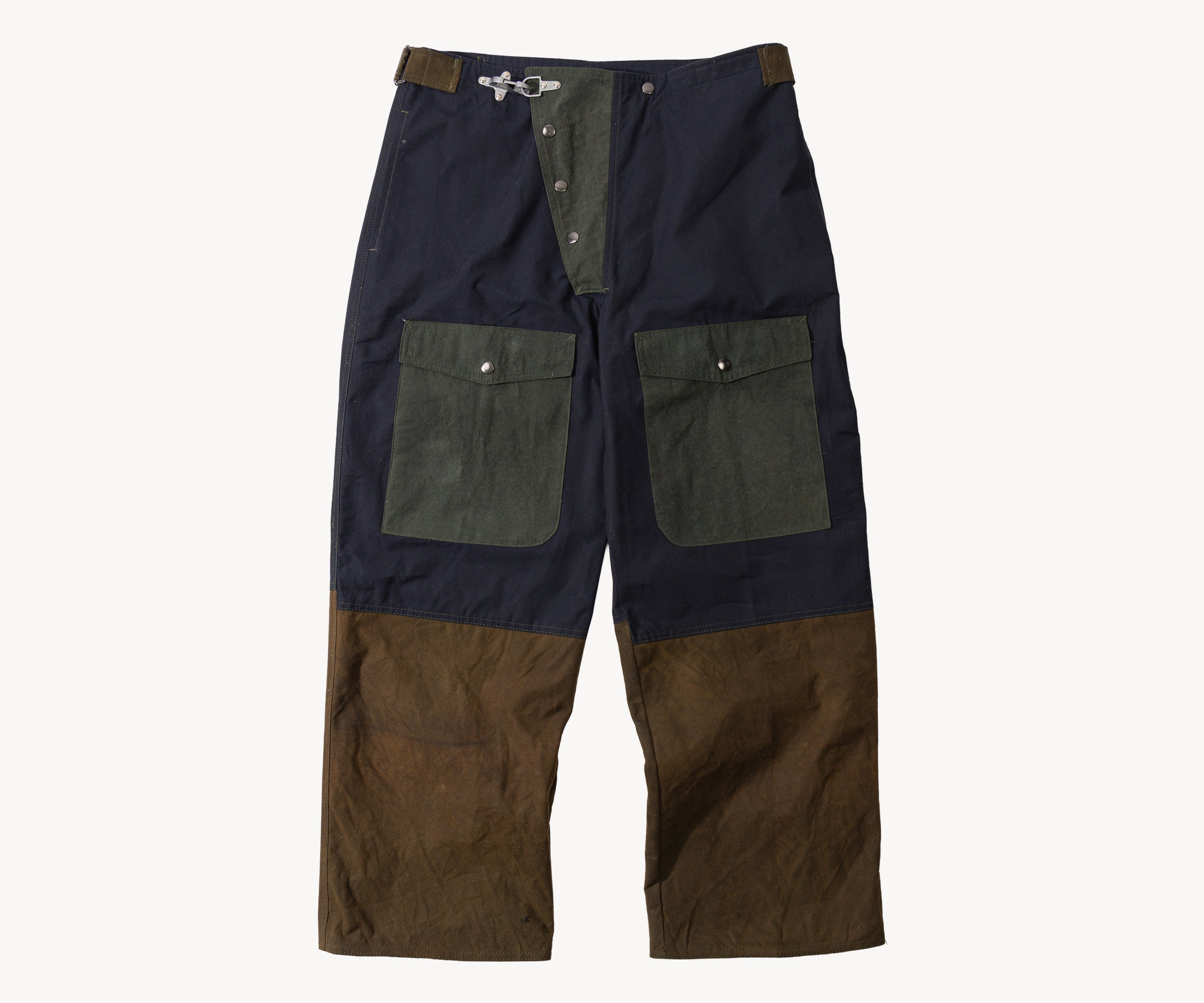 REWORK® WAX OVERPANTS - N° 002 Manteaux et vestes BLEU / TAILLE UNIQUE - BRUT Clothing
