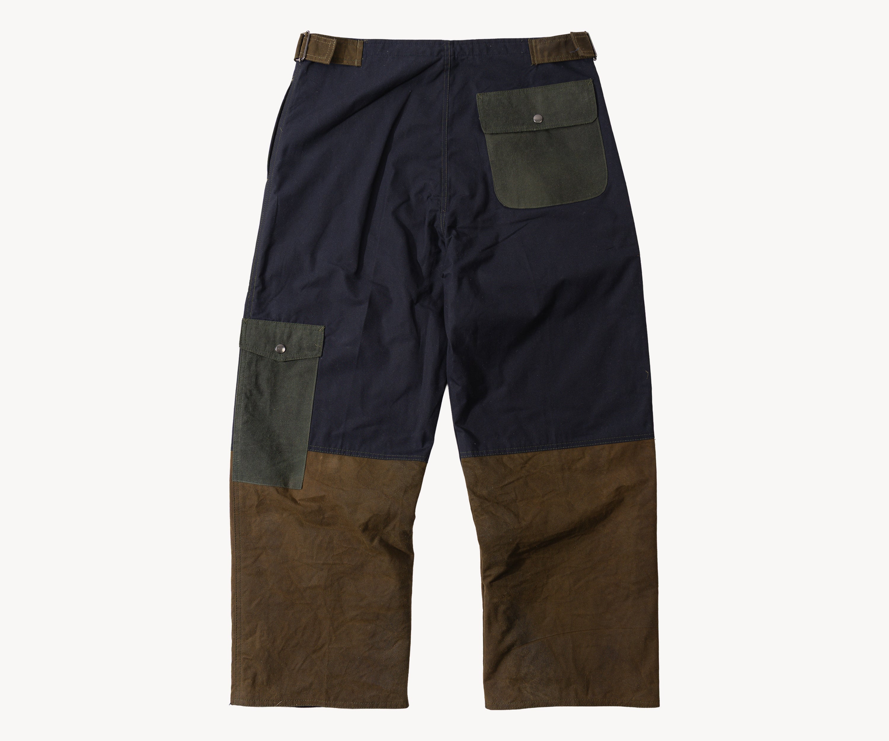 REWORK® WAX OVERPANTS - N° 002 Coats & Jackets BLUE / ONE SIZE - BRUT Clothing