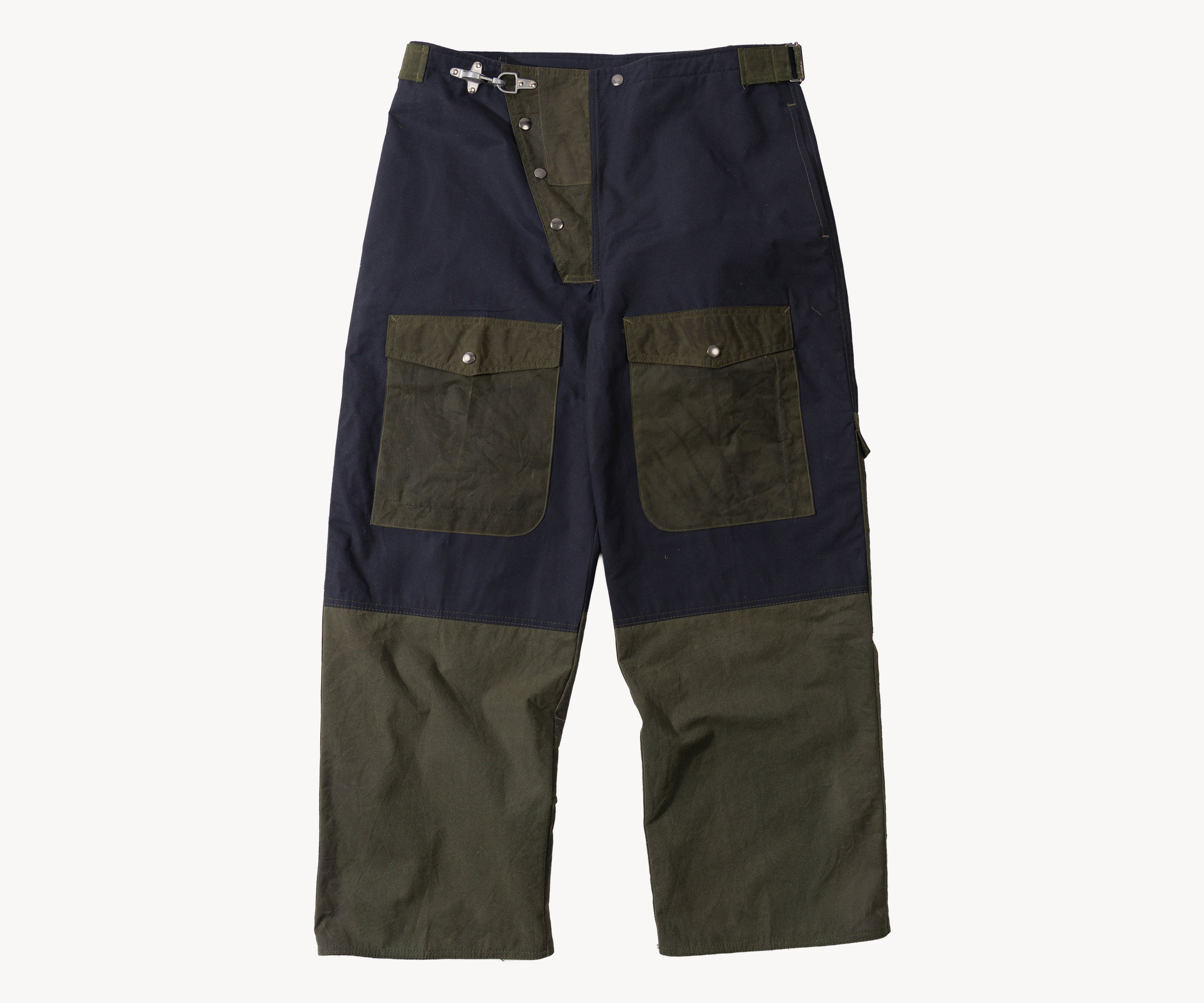 REWORK® WAX OVERPANTS - N° 003 Manteaux et vestes BLEU / TAILLE UNIQUE - BRUT Clothing