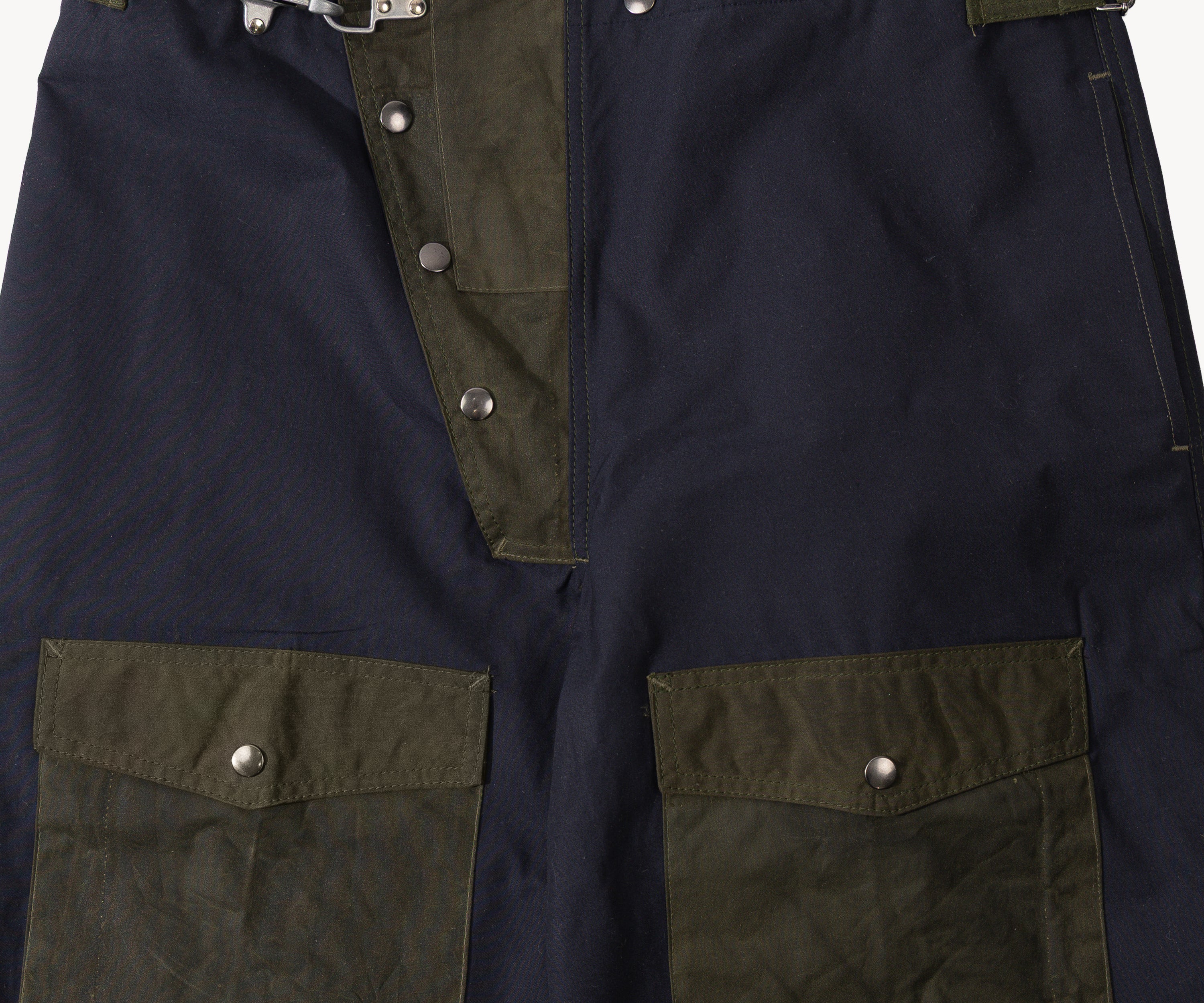 REWORK® WAX OVERPANTS - N° 003 Coats & Jackets BLUE / ONE SIZE - BRUT Clothing