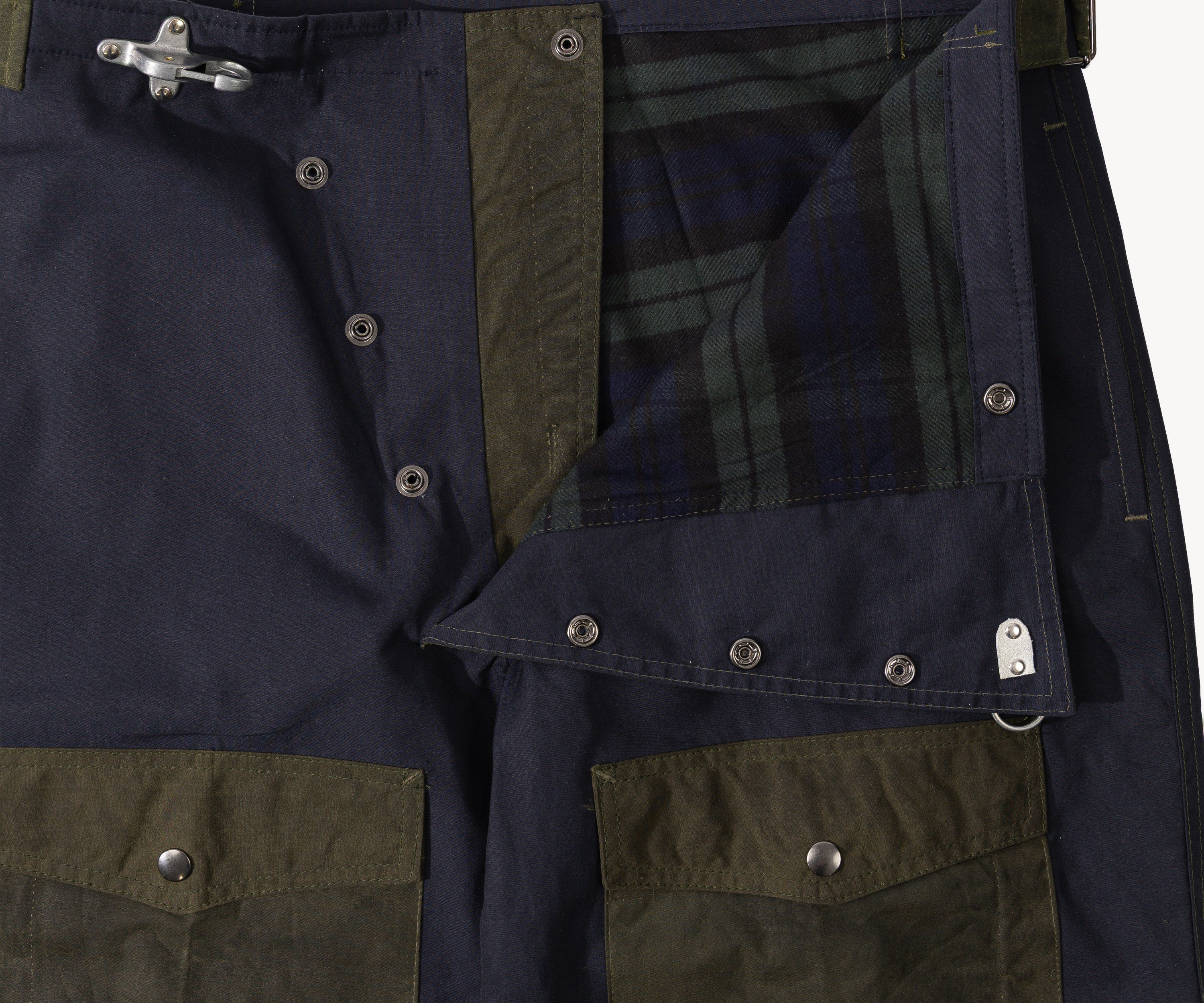 REWORK® WAX OVERPANTS - N° 003 Coats & Jackets BLUE / ONE SIZE - BRUT Clothing