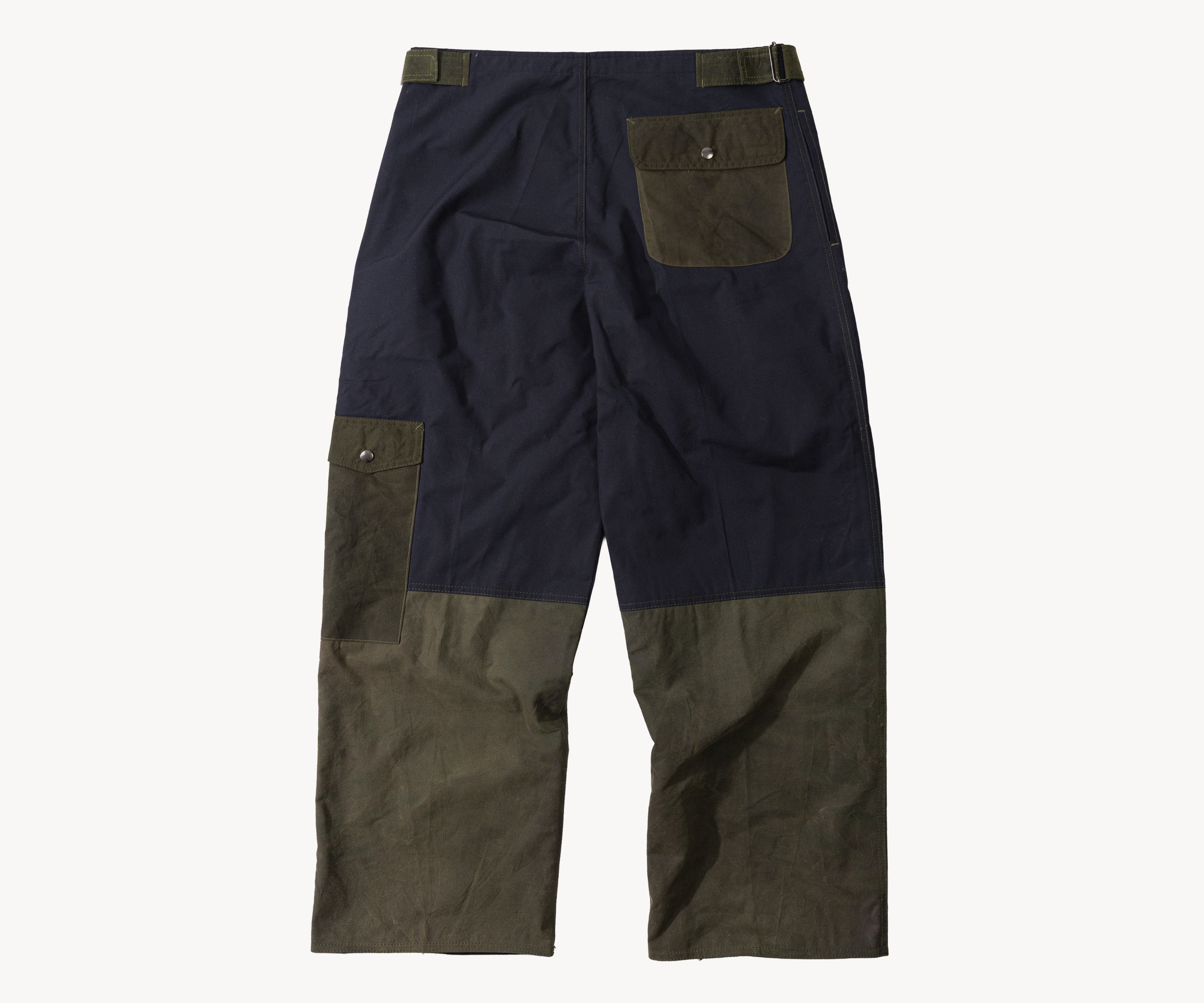 REWORK® WAX OVERPANTS - N° 003 Manteaux et vestes BLEU / TAILLE UNIQUE - BRUT Clothing