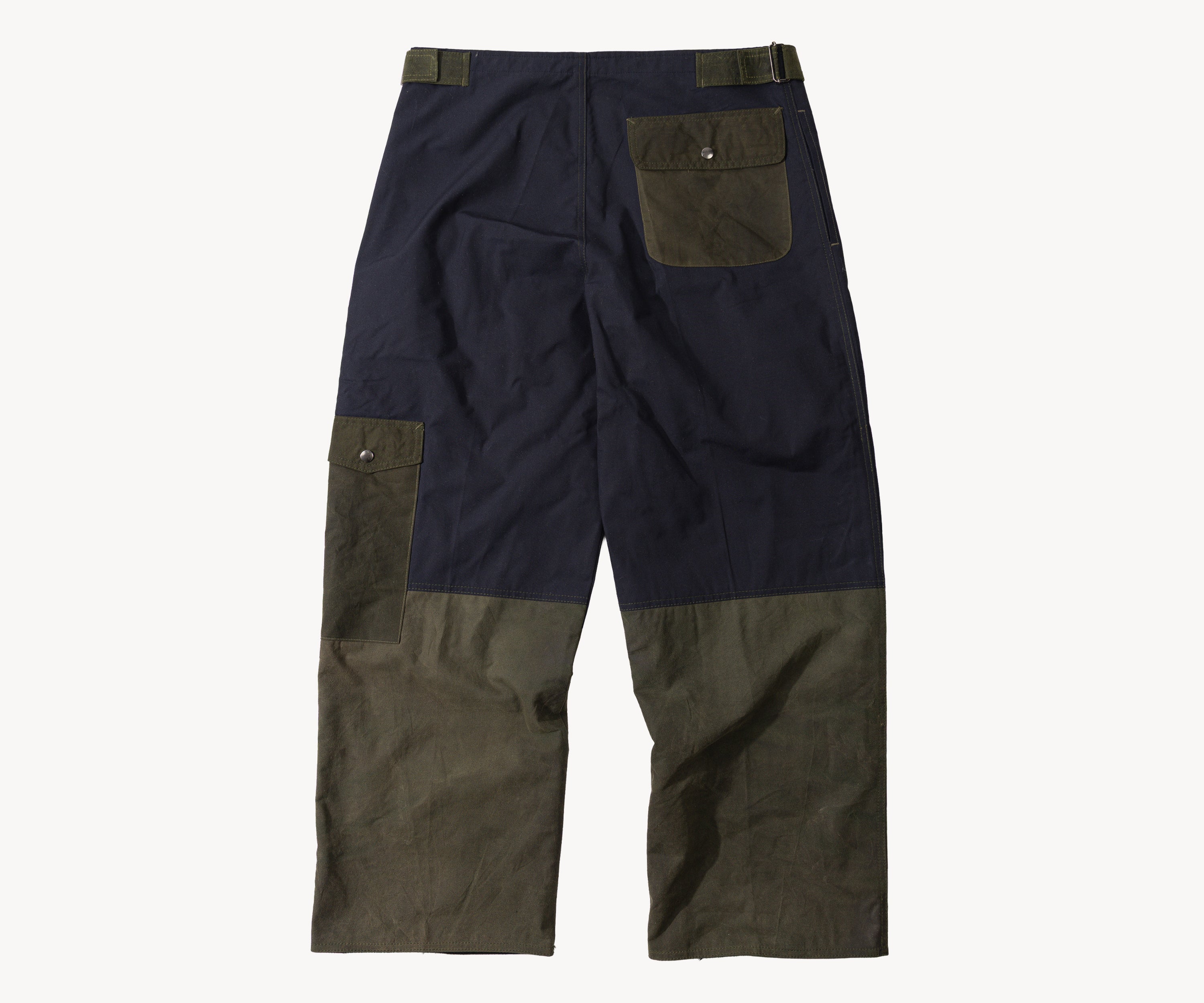 REWORK® WAX OVERPANTS - N° 003 Coats & Jackets BLUE / ONE SIZE - BRUT Clothing