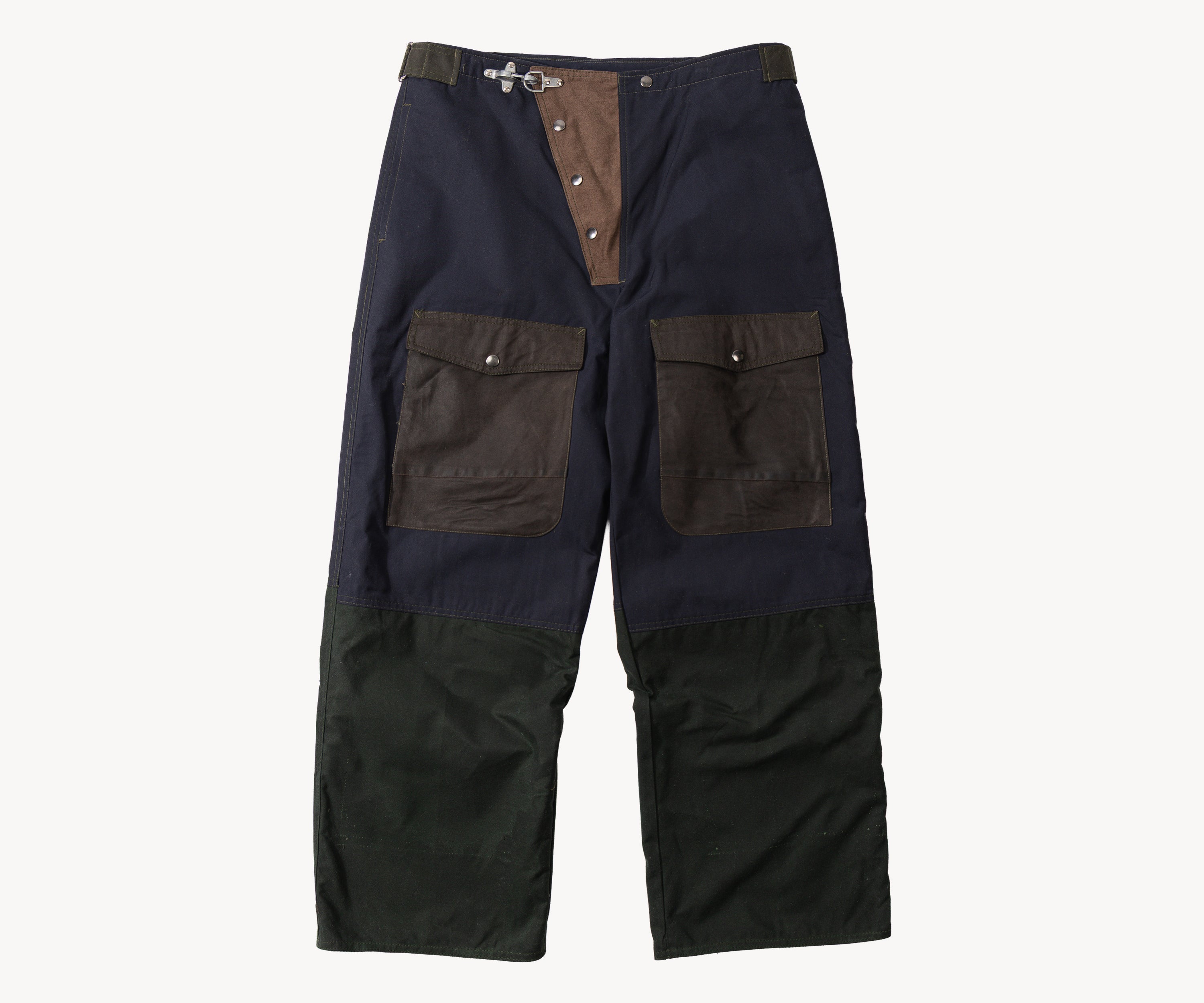 REWORK® WAX OVERPANTS - N° 004 Manteaux et vestes BLEU / TAILLE UNIQUE - BRUT Clothing