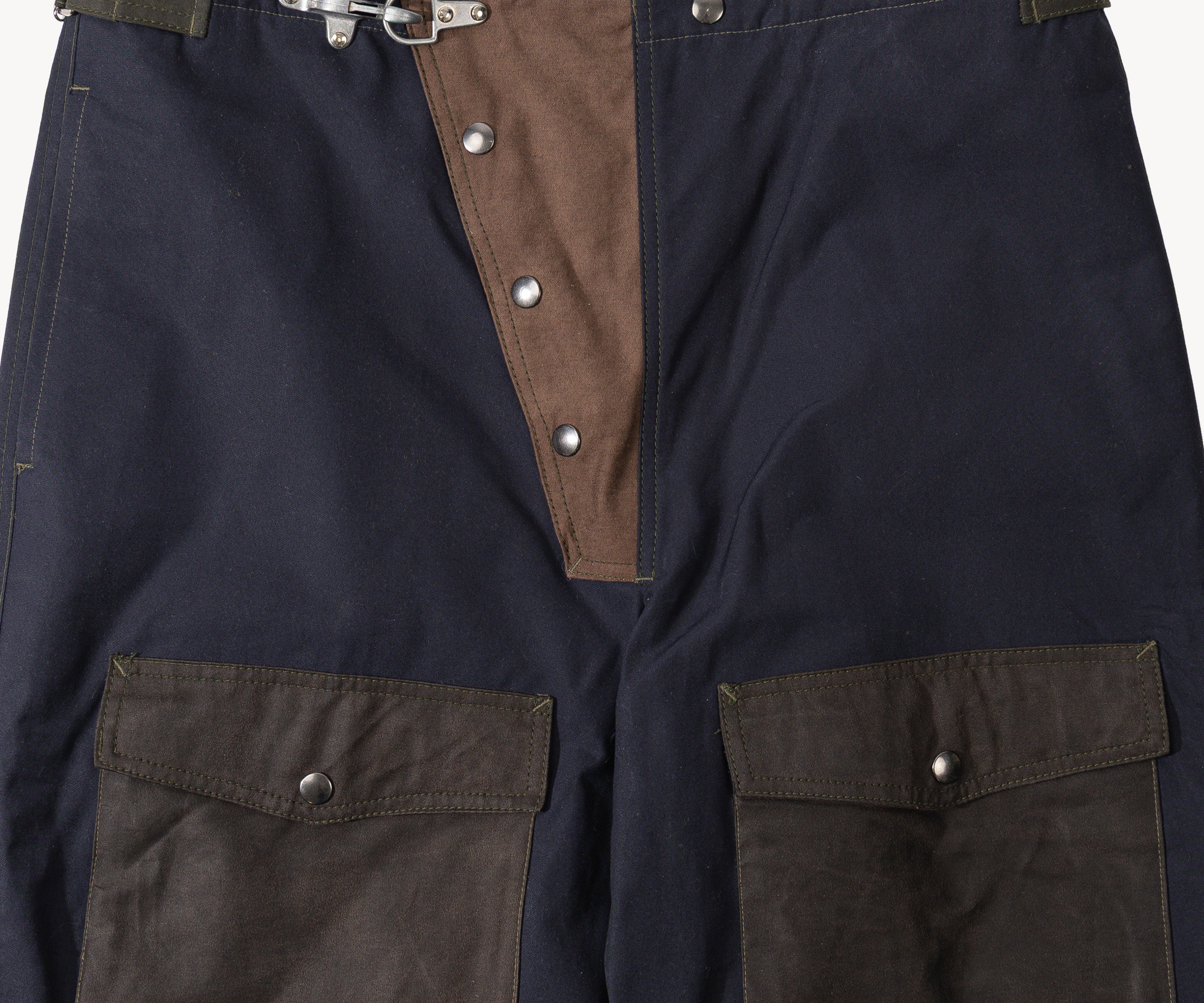 REWORK® WAX OVERPANTS - N° 004 Coats & Jackets BLUE / ONE SIZE - BRUT Clothing
