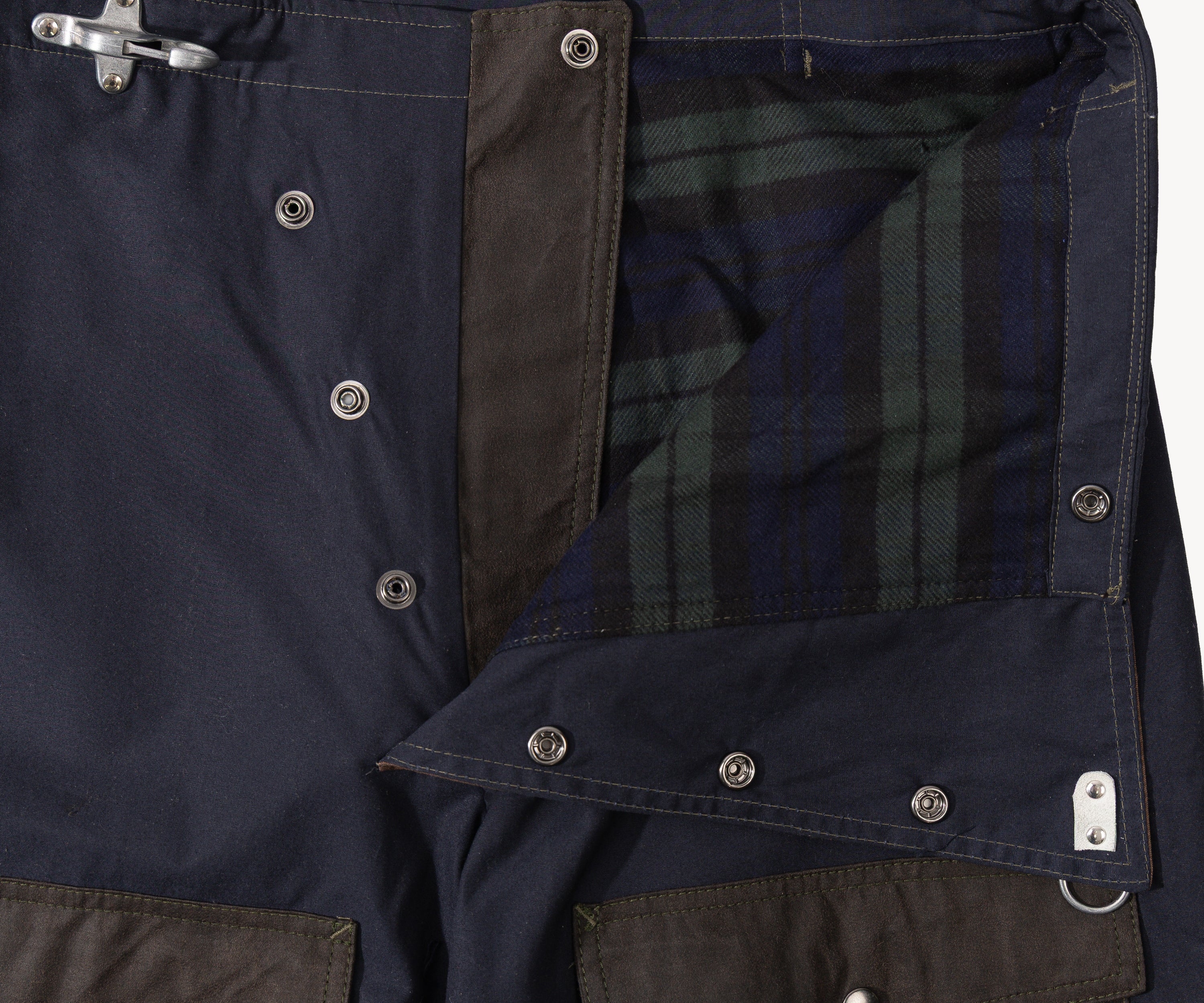 REWORK® WAX OVERPANTS - N° 004 Coats & Jackets BLUE / ONE SIZE - BRUT Clothing
