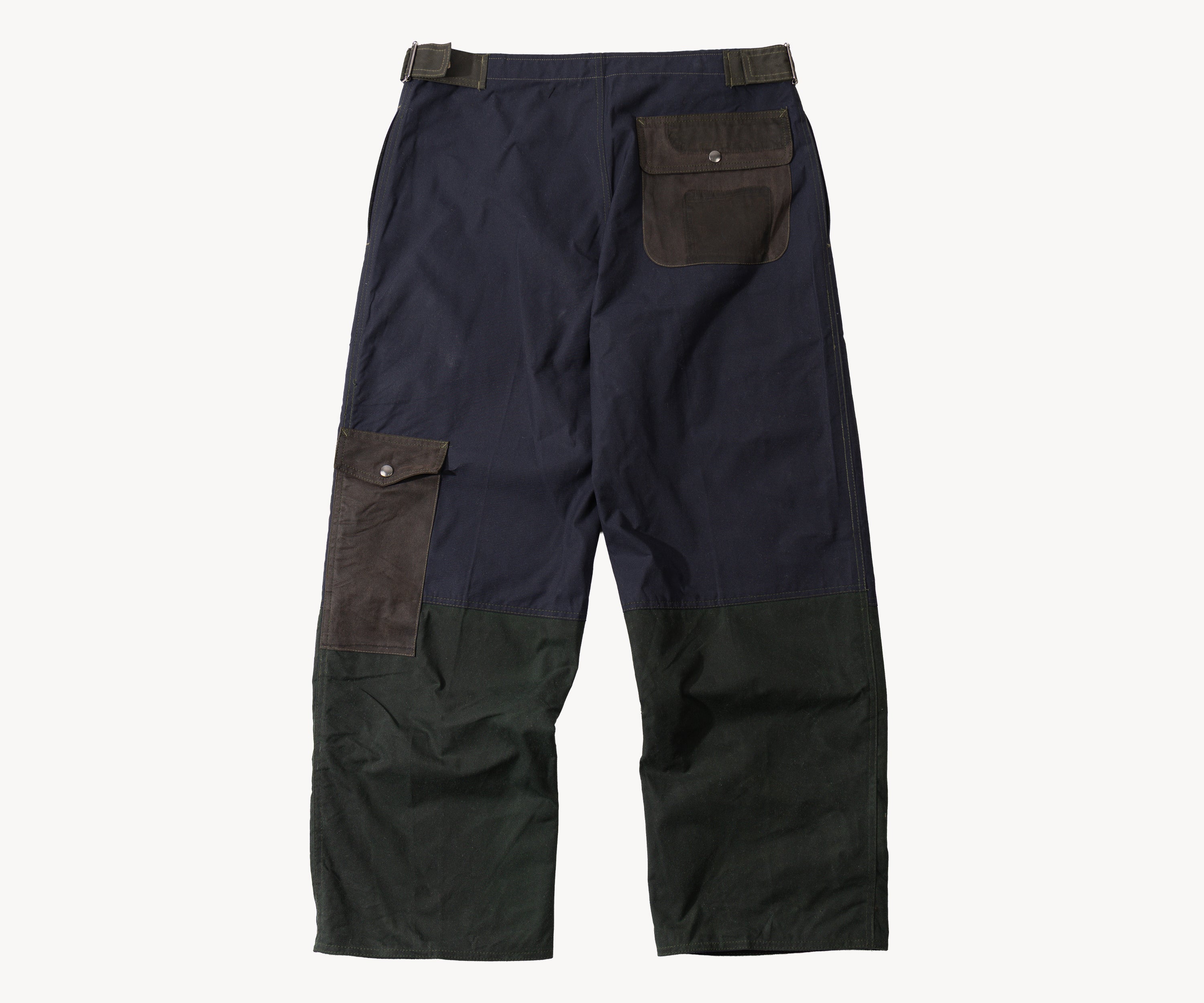 REWORK® WAX OVERPANTS - N° 004 Coats & Jackets BLUE / ONE SIZE - BRUT Clothing