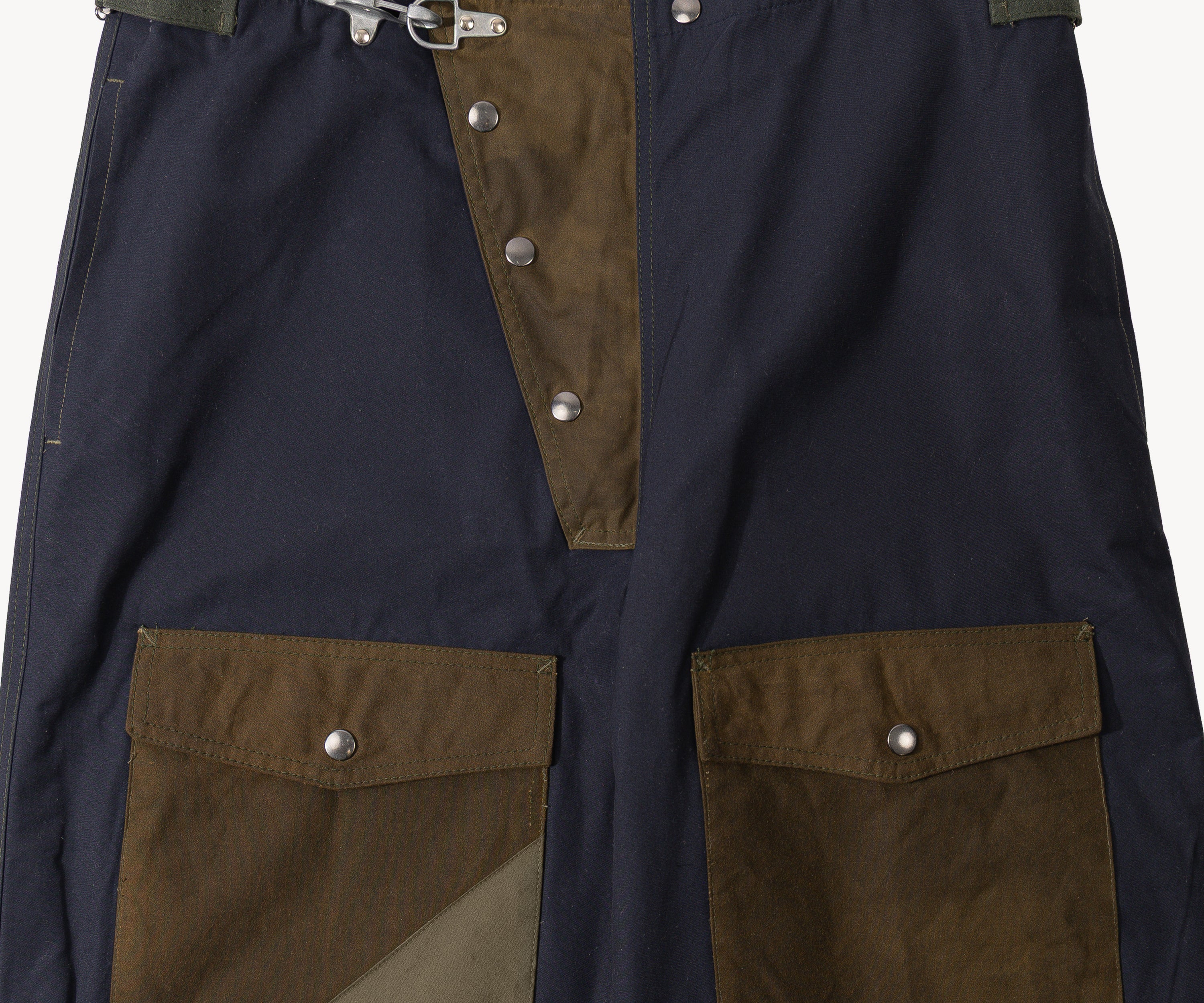 REWORK® WAX OVERPANTS - N° 007 Coats & Jackets BLUE / ONE SIZE - BRUT Clothing