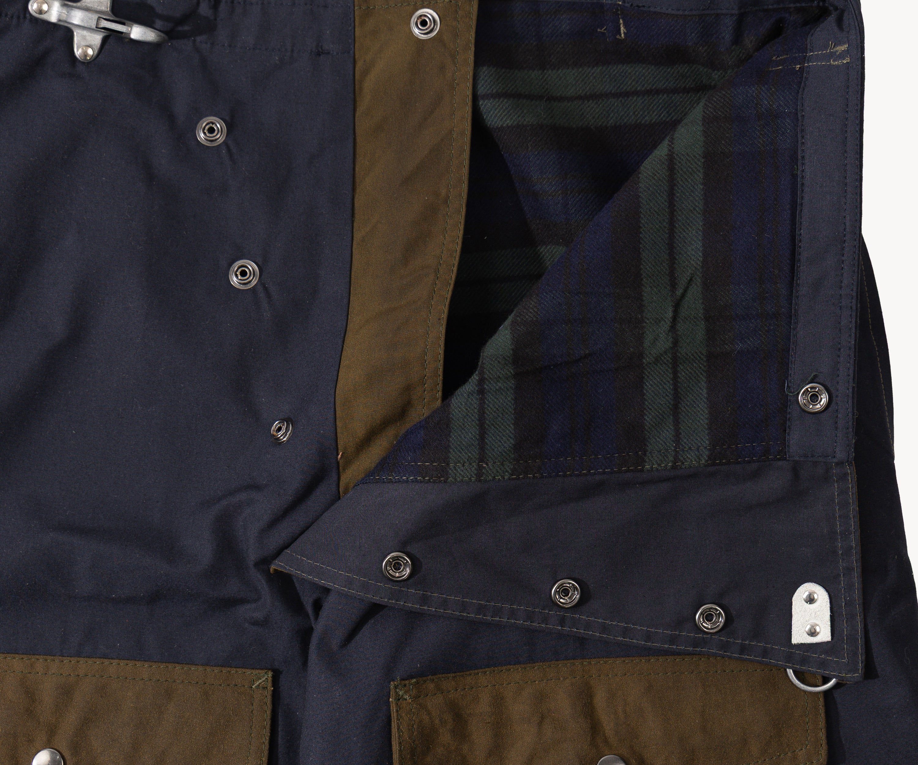 REWORK® WAX OVERPANTS - N° 007 Coats & Jackets BLUE / ONE SIZE - BRUT Clothing