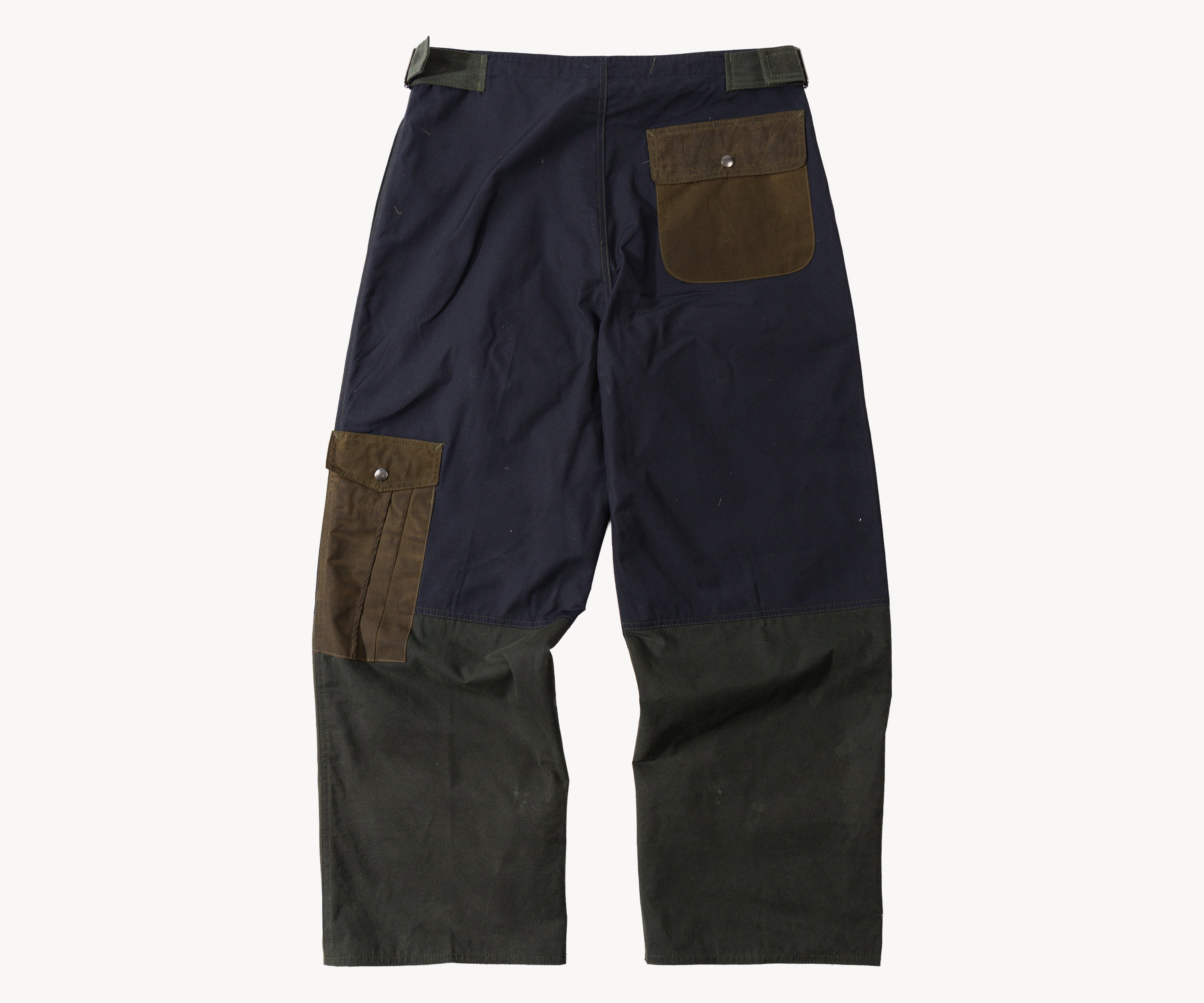 REWORK® WAX OVERPANTS - N° 007 Coats & Jackets BLUE / ONE SIZE - BRUT Clothing