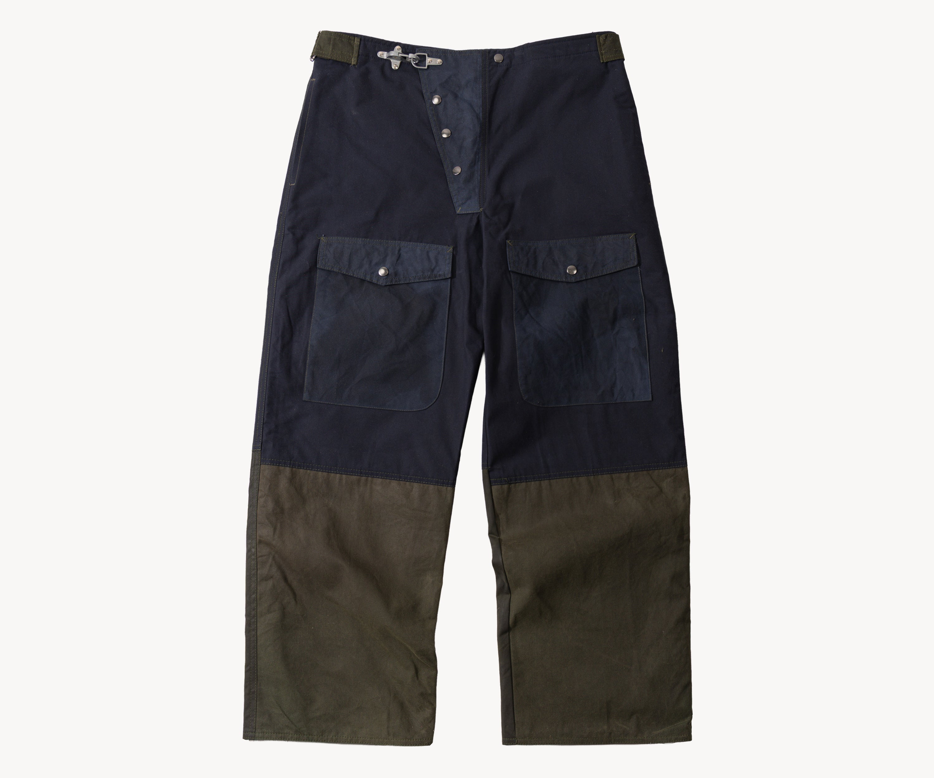 REWORK® WAX OVERPANTS - N° 009 Manteaux et vestes BLEU / TAILLE UNIQUE - BRUT Clothing