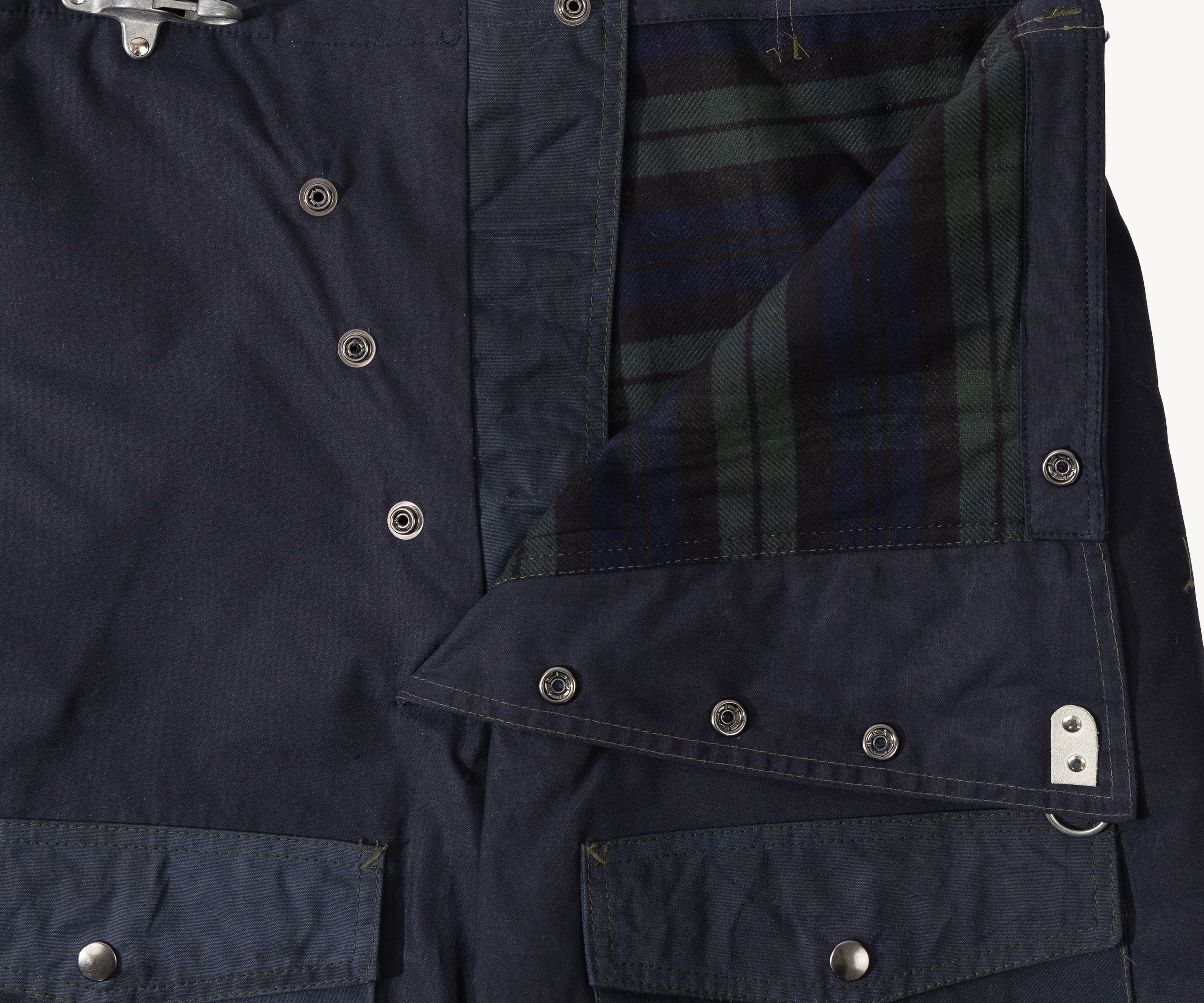 REWORK® WAX OVERPANTS - N° 009 Coats & Jackets BLUE / ONE SIZE - BRUT Clothing