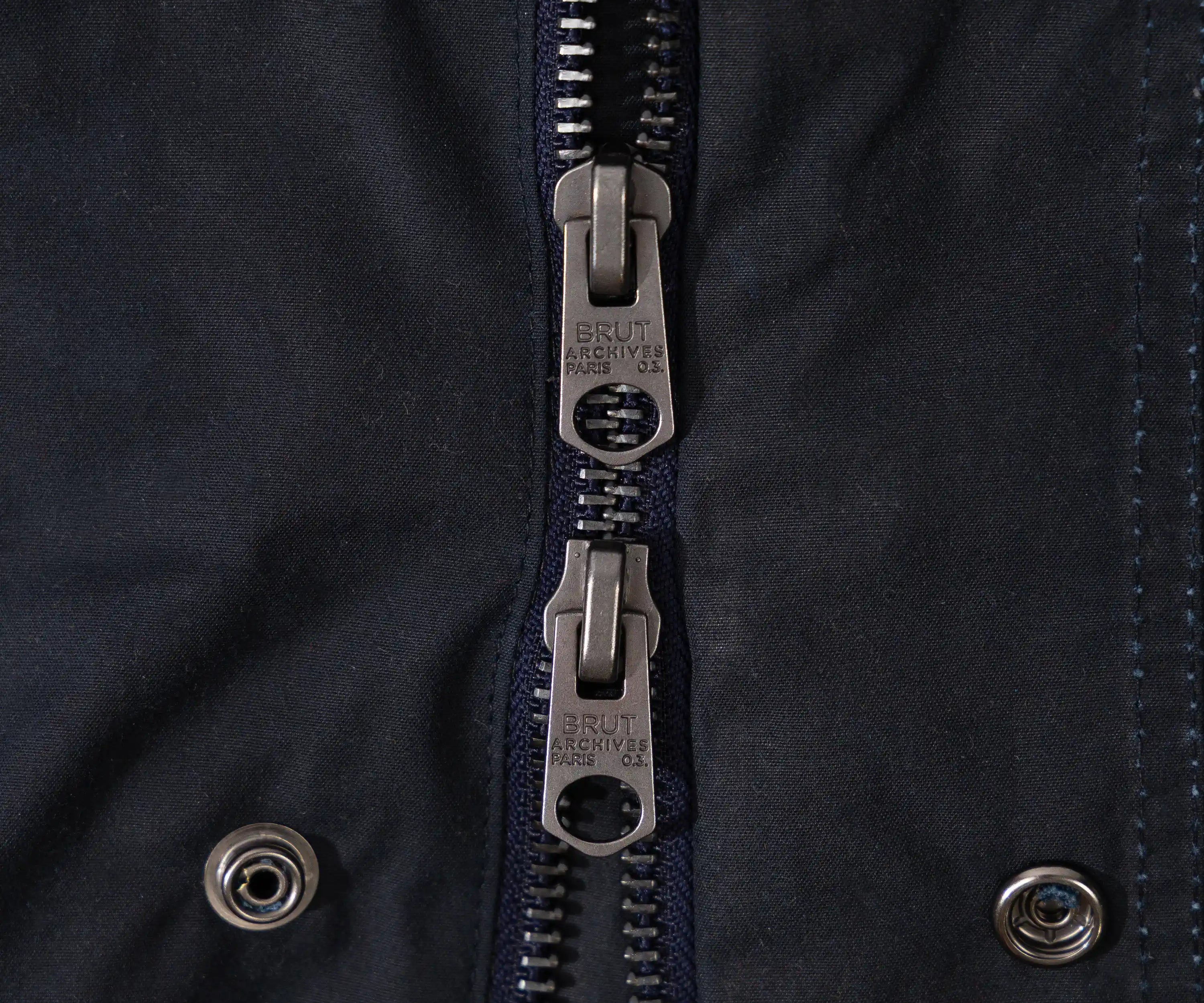 REWORK® STORMFISHER WAX JACKET - N° 007 Coats & Jackets SMALL / BLUE - BRUT Clothing