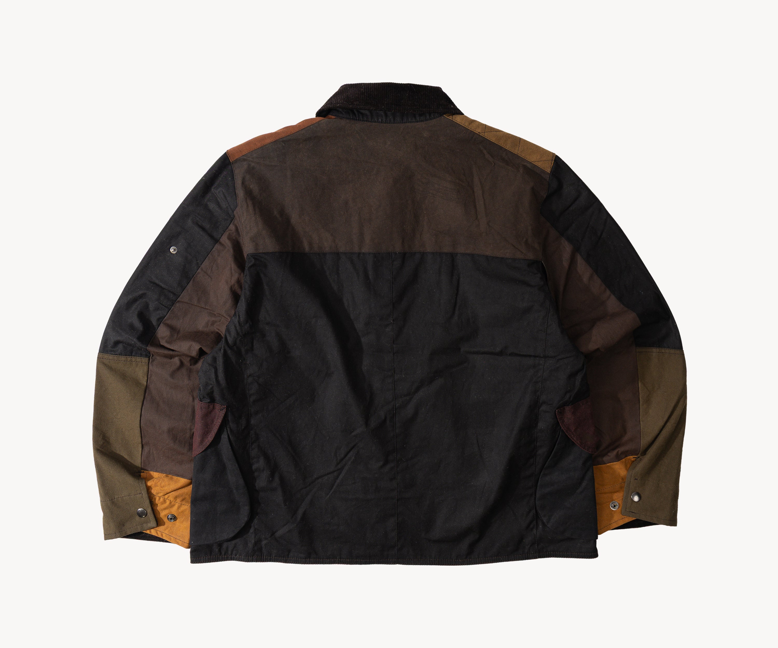 REWORK® STORMFISHER WAX JACKET - N° 011 Coats & Jackets MEDIUM / BROWN - BRUT Clothing