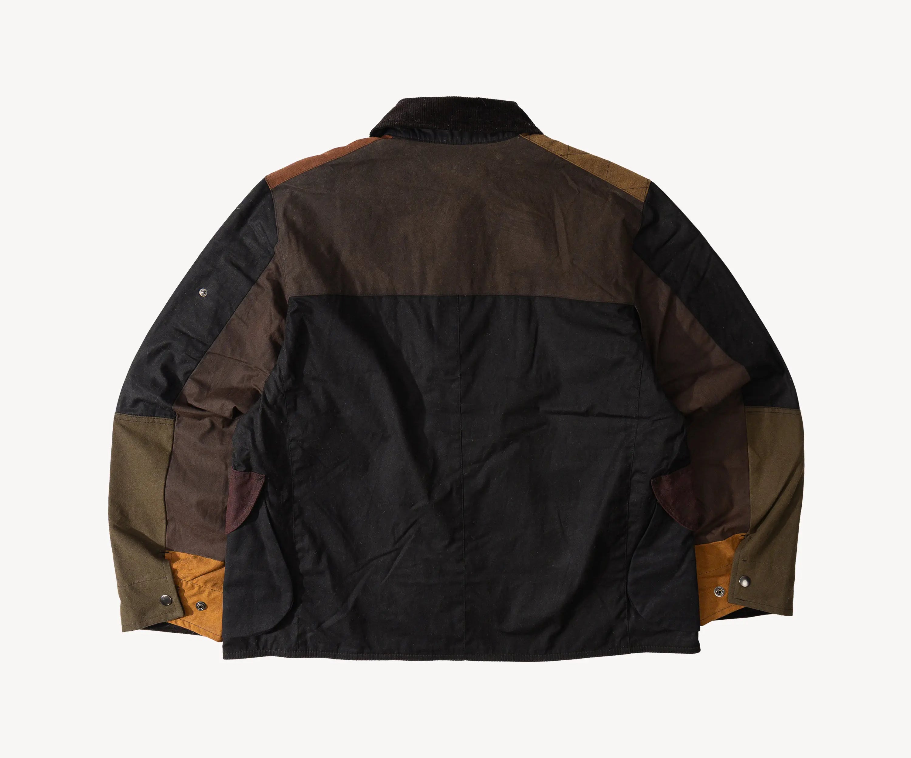 REWORK® STORMFISHER WAX JACKET - N° 011 Coats & Jackets MEDIUM / BROWN - BRUT Clothing