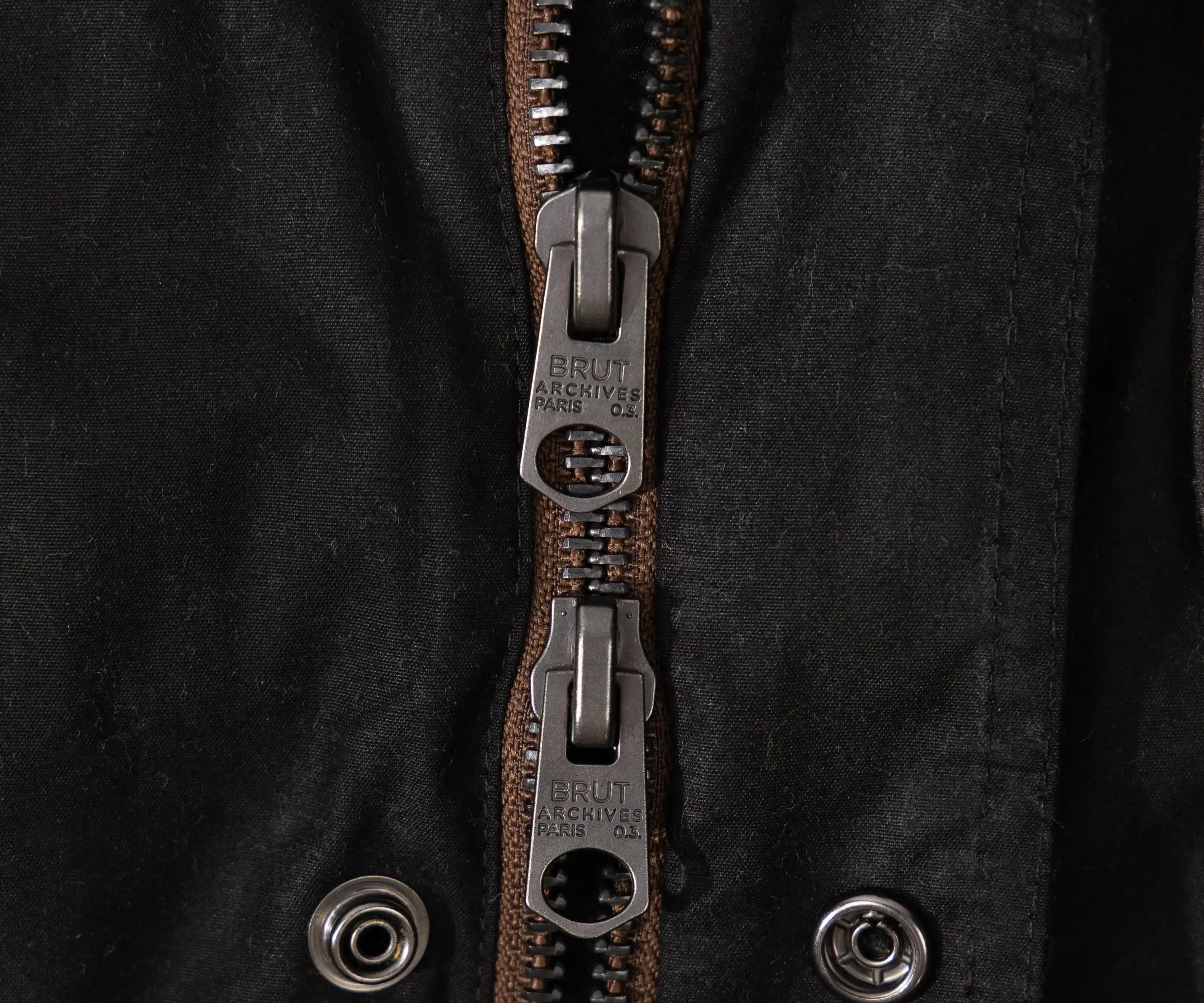 REWORK® STORMFISHER WAX JACKET - N° 012 Coats & Jackets MEDIUM / BROWN - BRUT Clothing