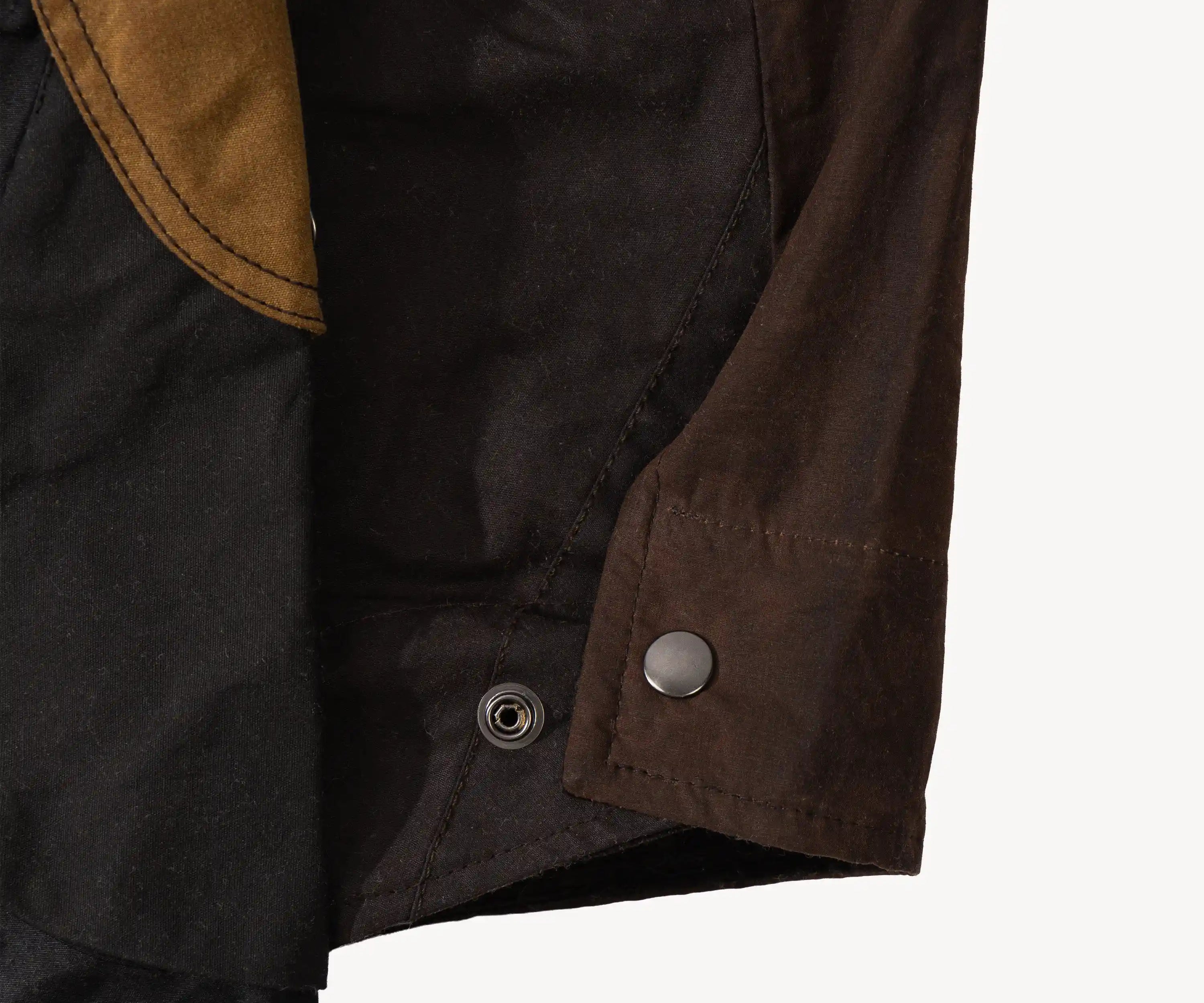 REWORK® STORMFISHER WAX JACKET - N° 012 Coats & Jackets MEDIUM / BROWN - BRUT Clothing