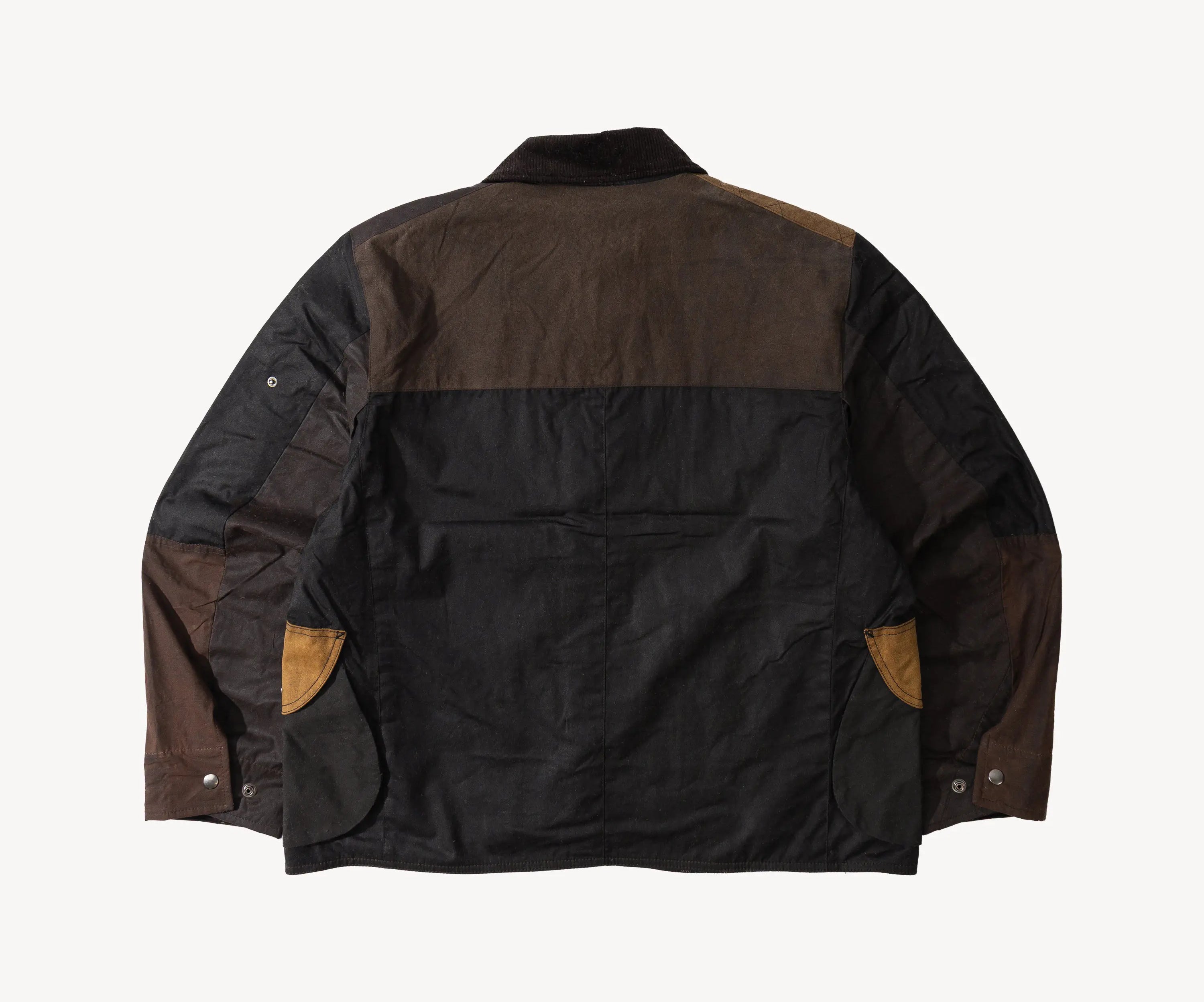 REWORK® STORMFISHER WAX JACKET - N° 012 Coats & Jackets MEDIUM / BROWN - BRUT Clothing