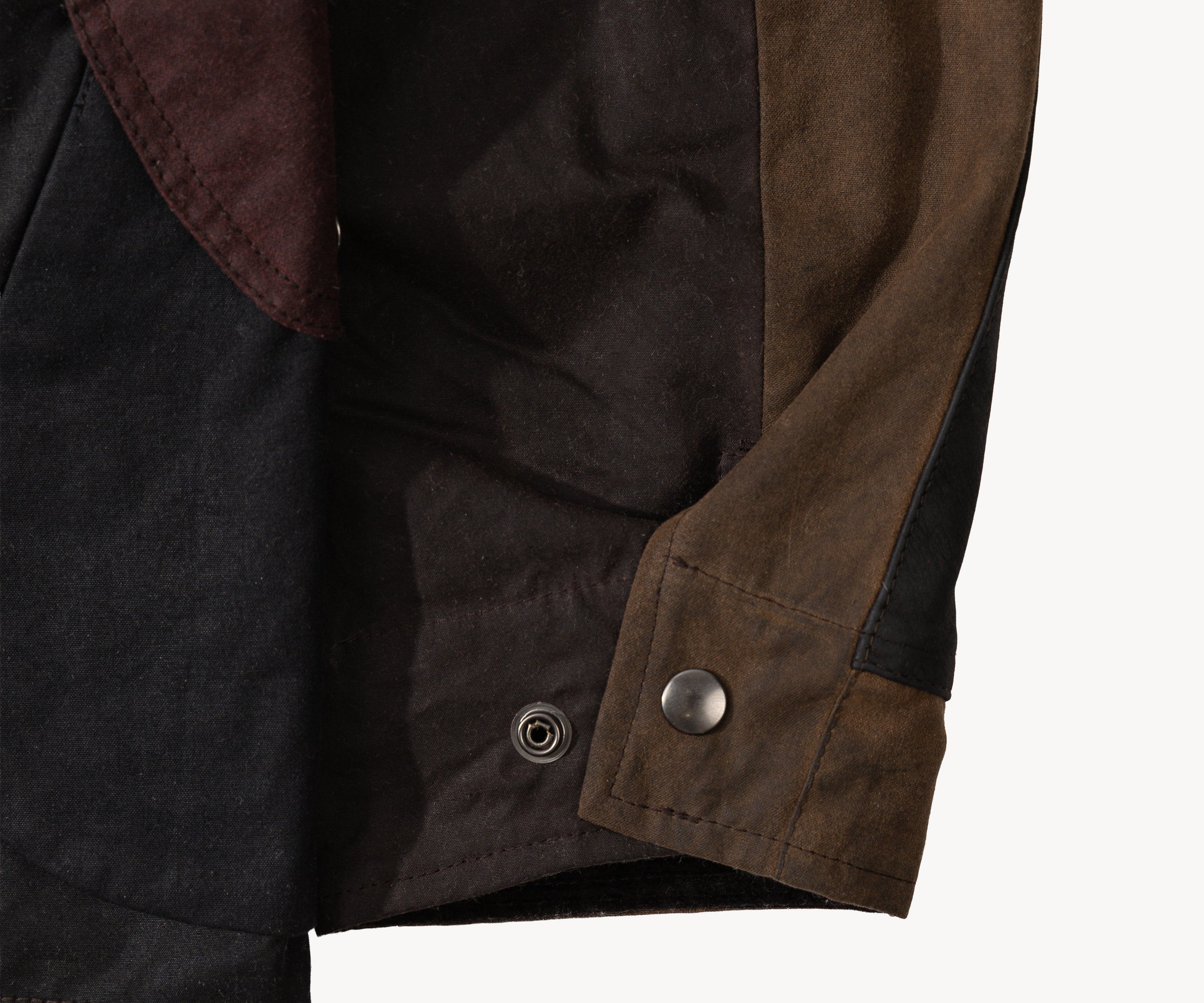 REWORK® STORMFISHER WAX JACKET - N° 015 Coats & Jackets MEDIUM / BROWN - BRUT Clothing