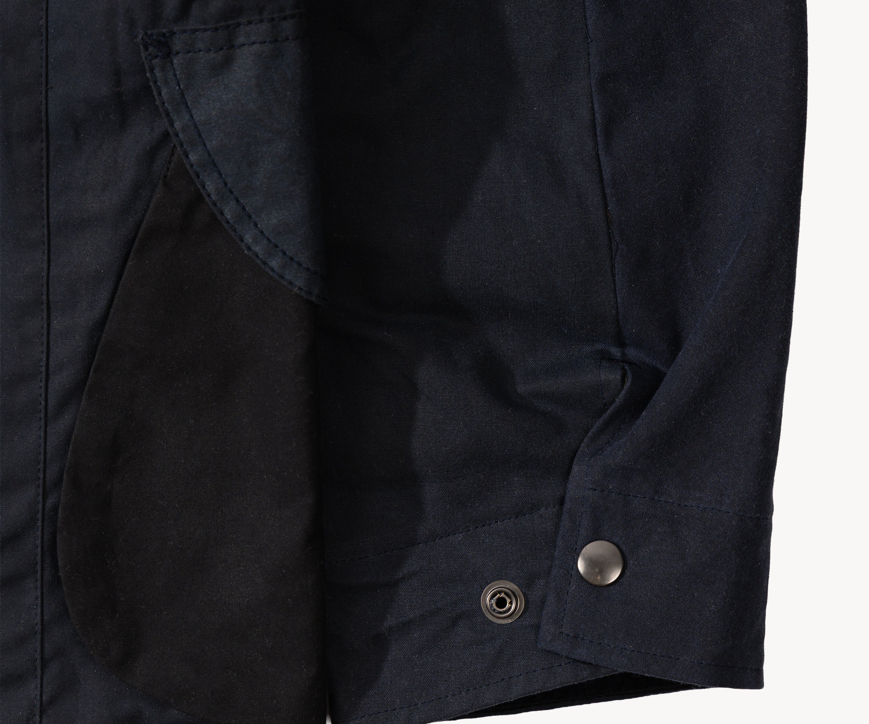 REWORK® STORMFISHER WAX JACKET - N° 017 Coats & Jackets MEDIUM / BLUE - BRUT Clothing