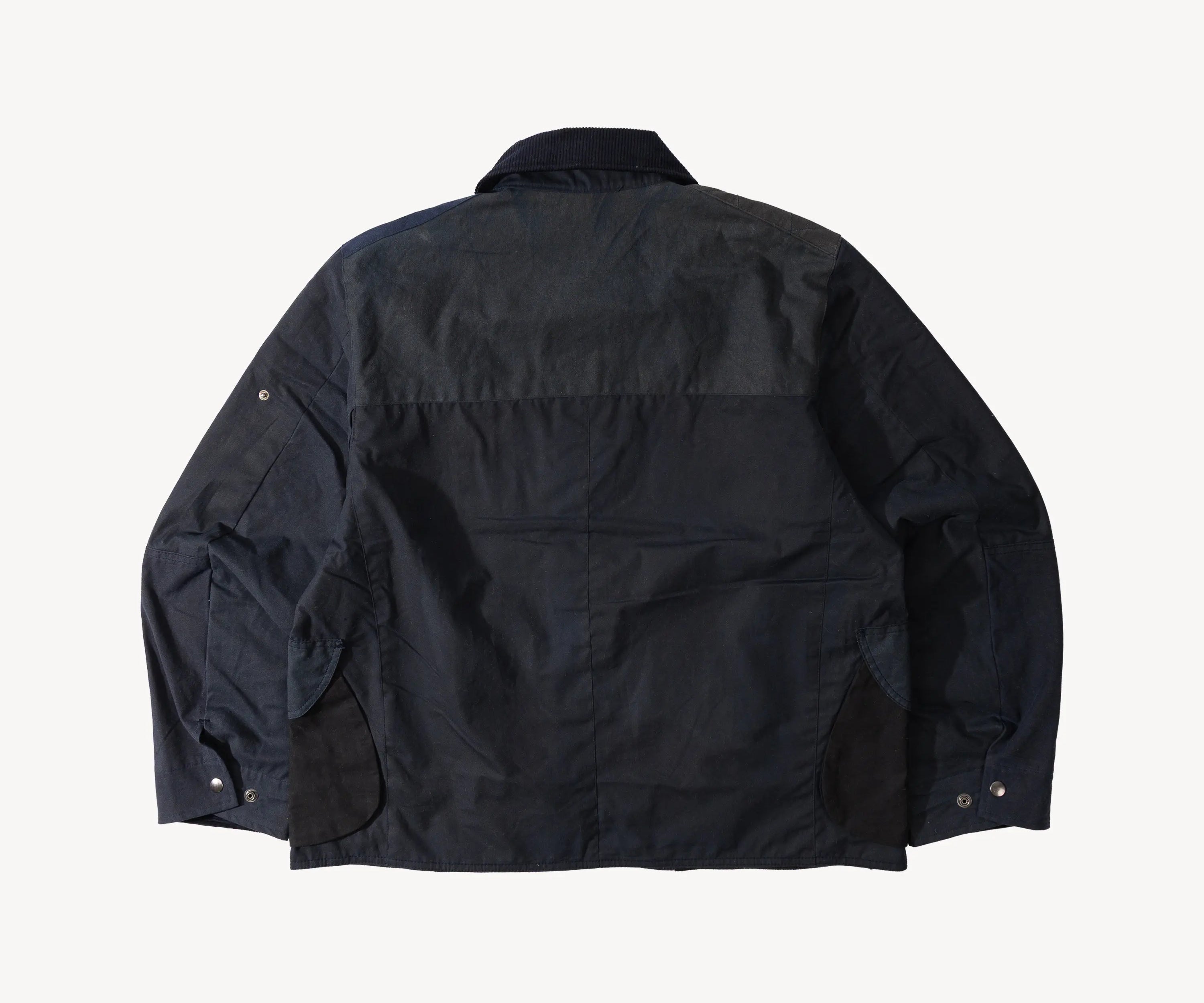 REWORK® STORMFISHER WAX JACKET - N° 017 Coats & Jackets MEDIUM / BLUE - BRUT Clothing