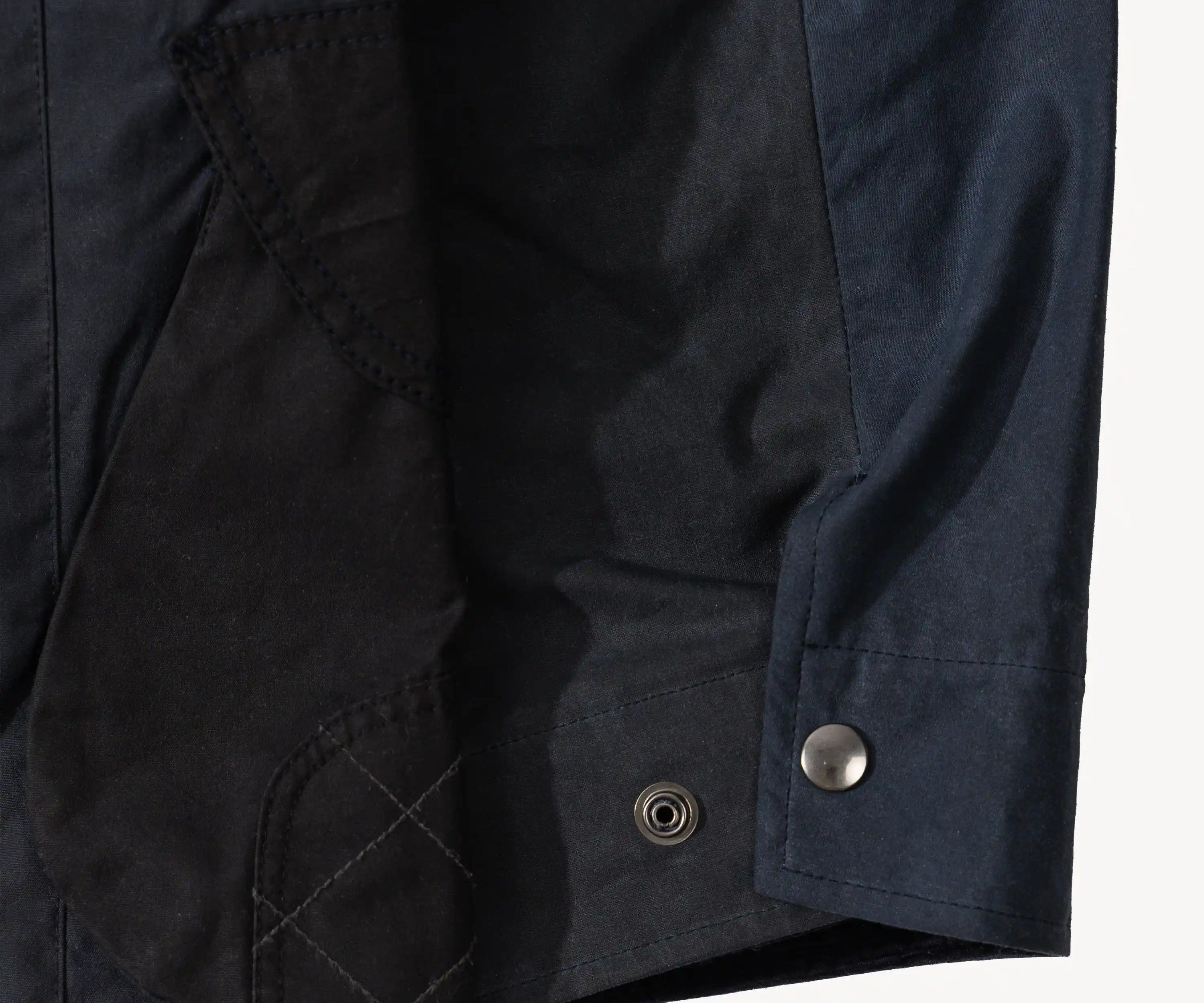 REWORK® STORMFISHER WAX JACKET - N° 018 Coats & Jackets MEDIUM / BLUE - BRUT Clothing