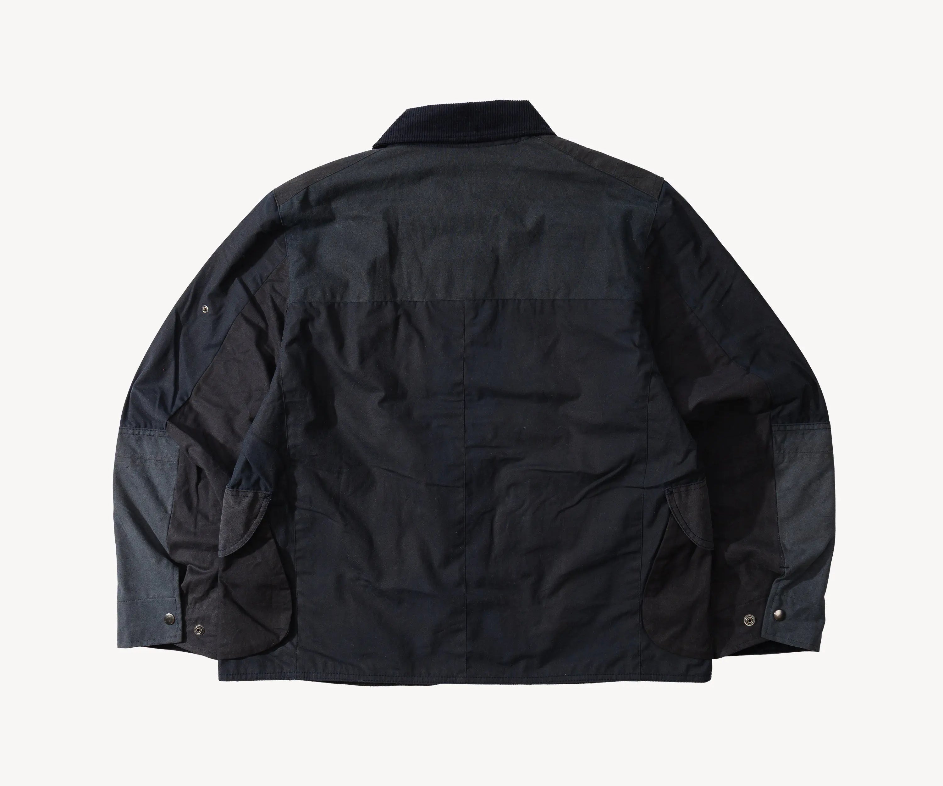 REWORK® STORMFISHER WAX JACKET - N° 019 Coats & Jackets MEDIUM / BLUE - BRUT Clothing