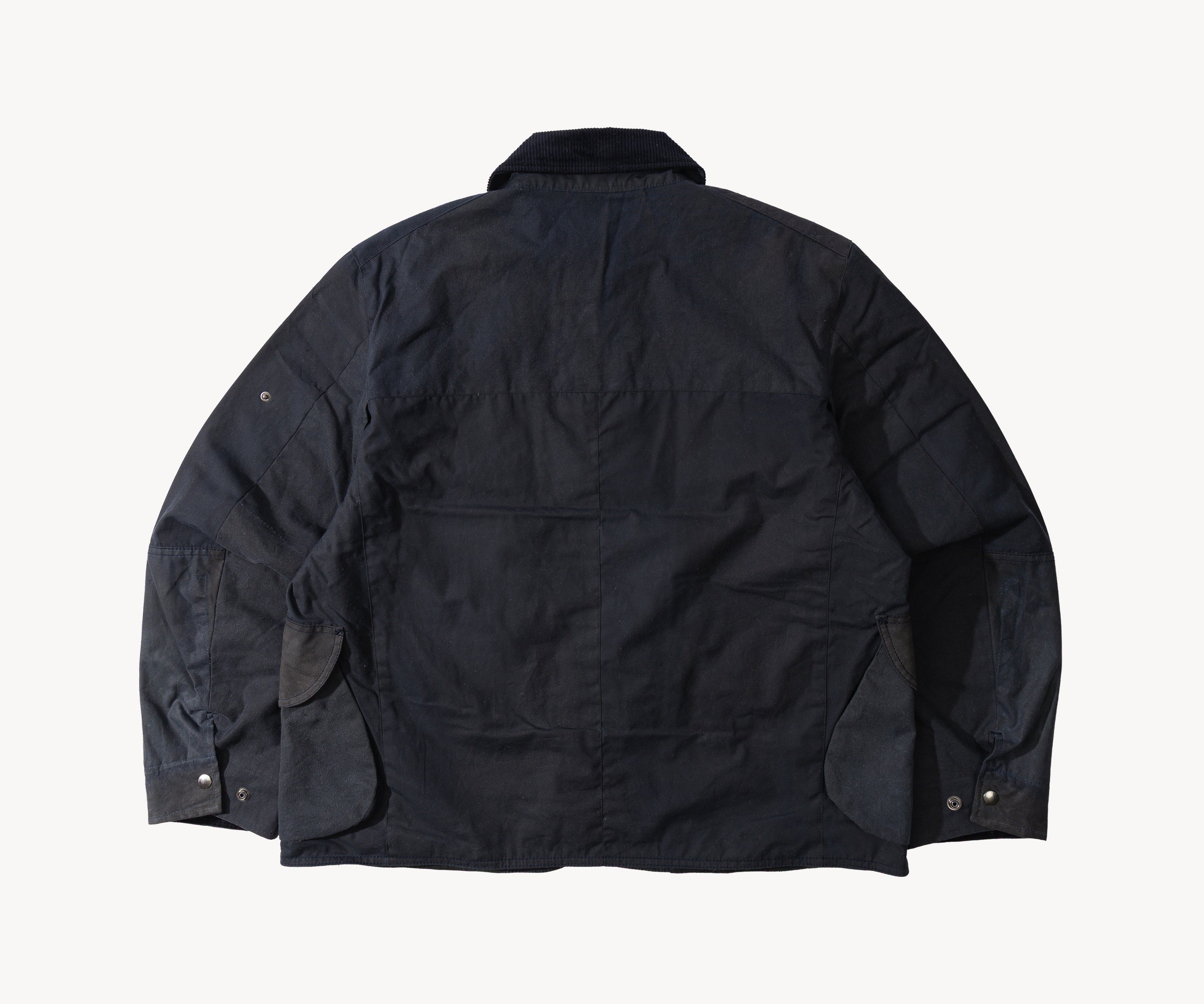 REWORK® STORMFISHER WAX JACKET - N° 023 Coats & Jackets MEDIUM / BLUE - BRUT Clothing