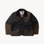 REWORK® STORMFISHER WAX JACKET - N° 025 Coats & Jackets LARGE / BROWN - BRUT Clothing