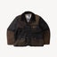REWORK® STORMFISHER WAX JACKET - N° 025 Coats & Jackets LARGE / BROWN - BRUT Clothing