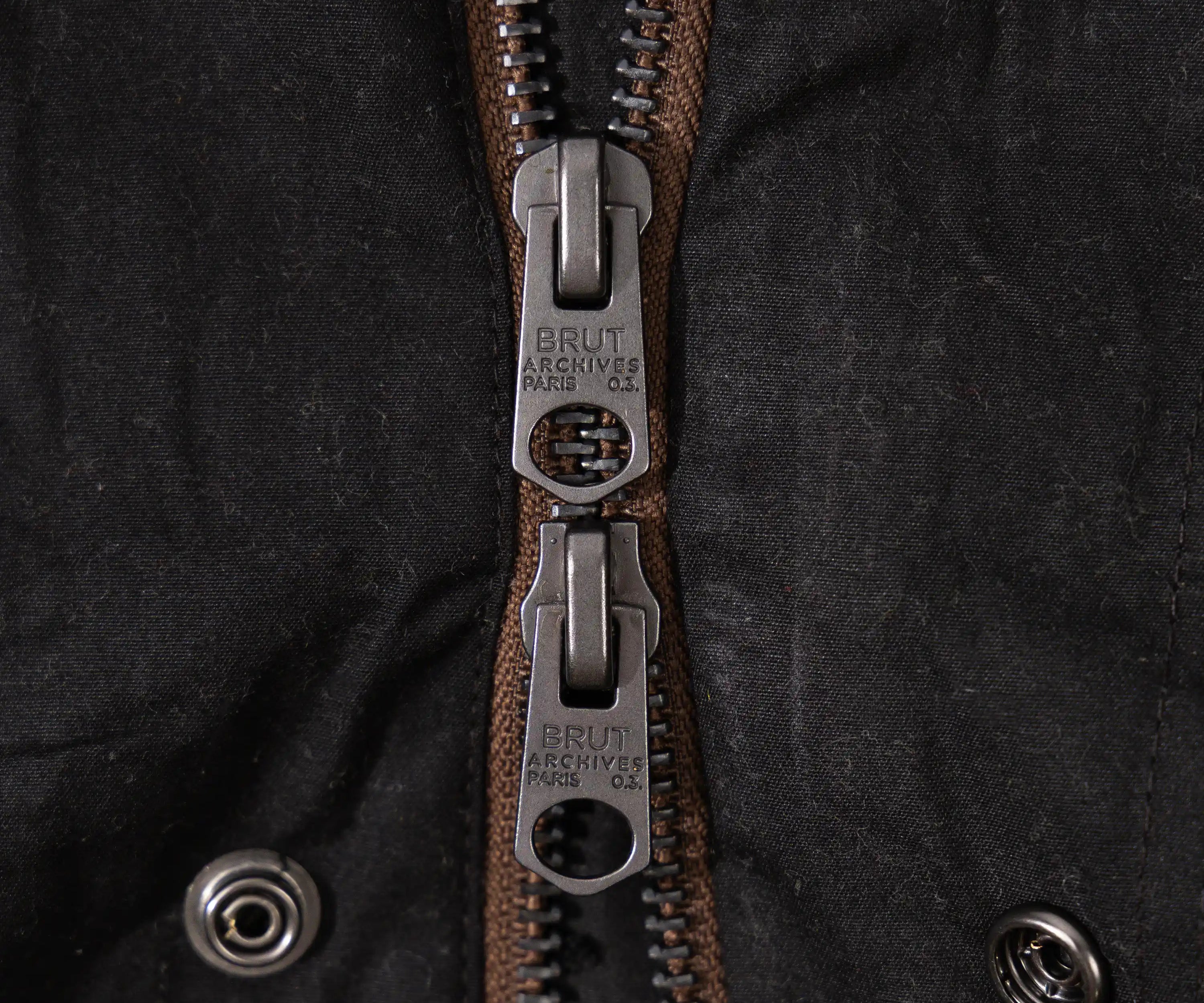 REWORK® STORMFISHER WAX JACKET - N° 025 Coats & Jackets LARGE / BROWN - BRUT Clothing
