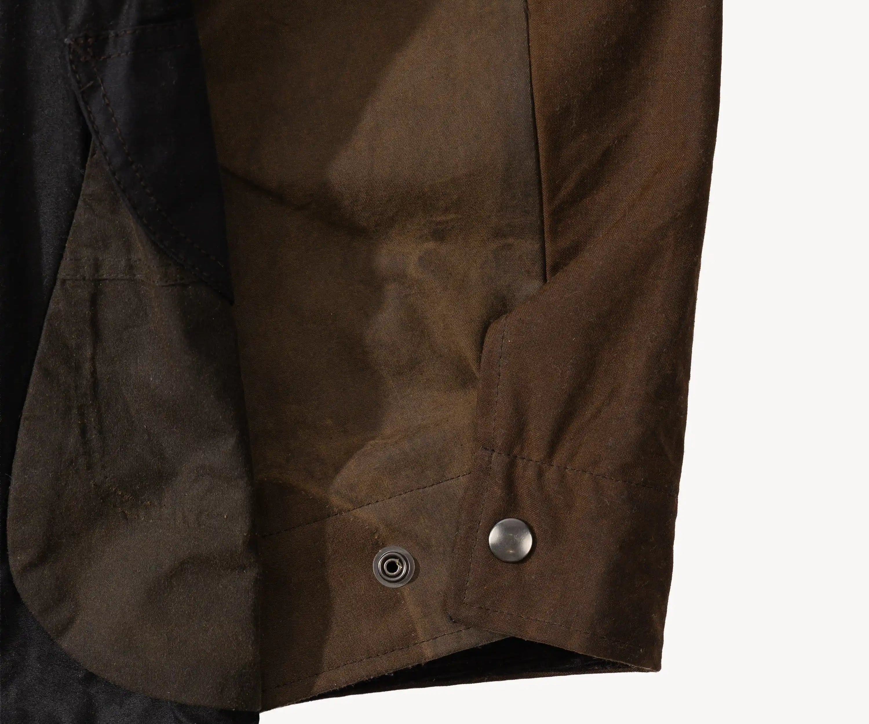 REWORK® STORMFISHER WAX JACKET - N° 025 Coats & Jackets LARGE / BROWN - BRUT Clothing