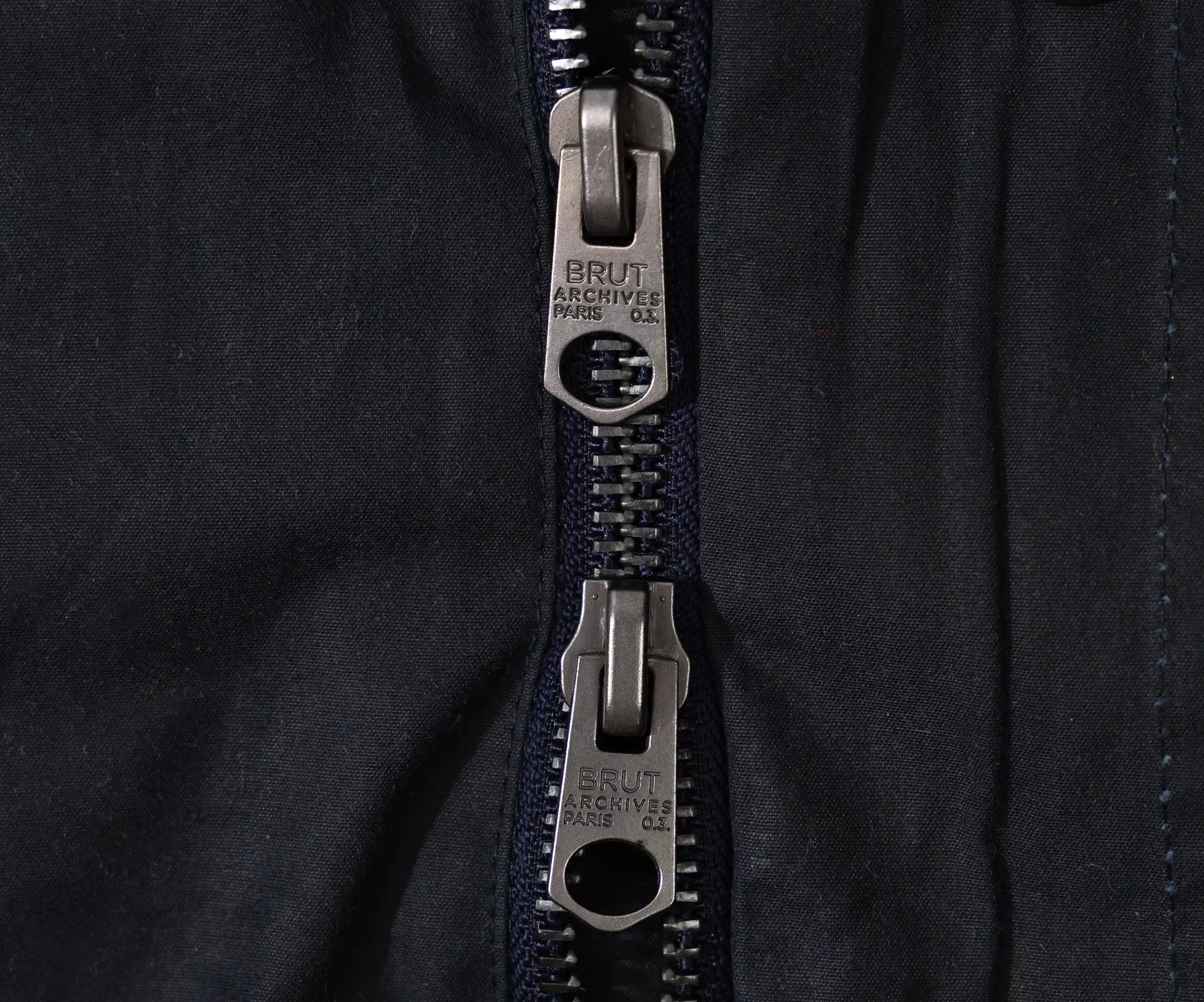 REWORK® STORMFISHER WAX JACKET - N° 032 Coats & Jackets LARGE / BLUE - BRUT Clothing