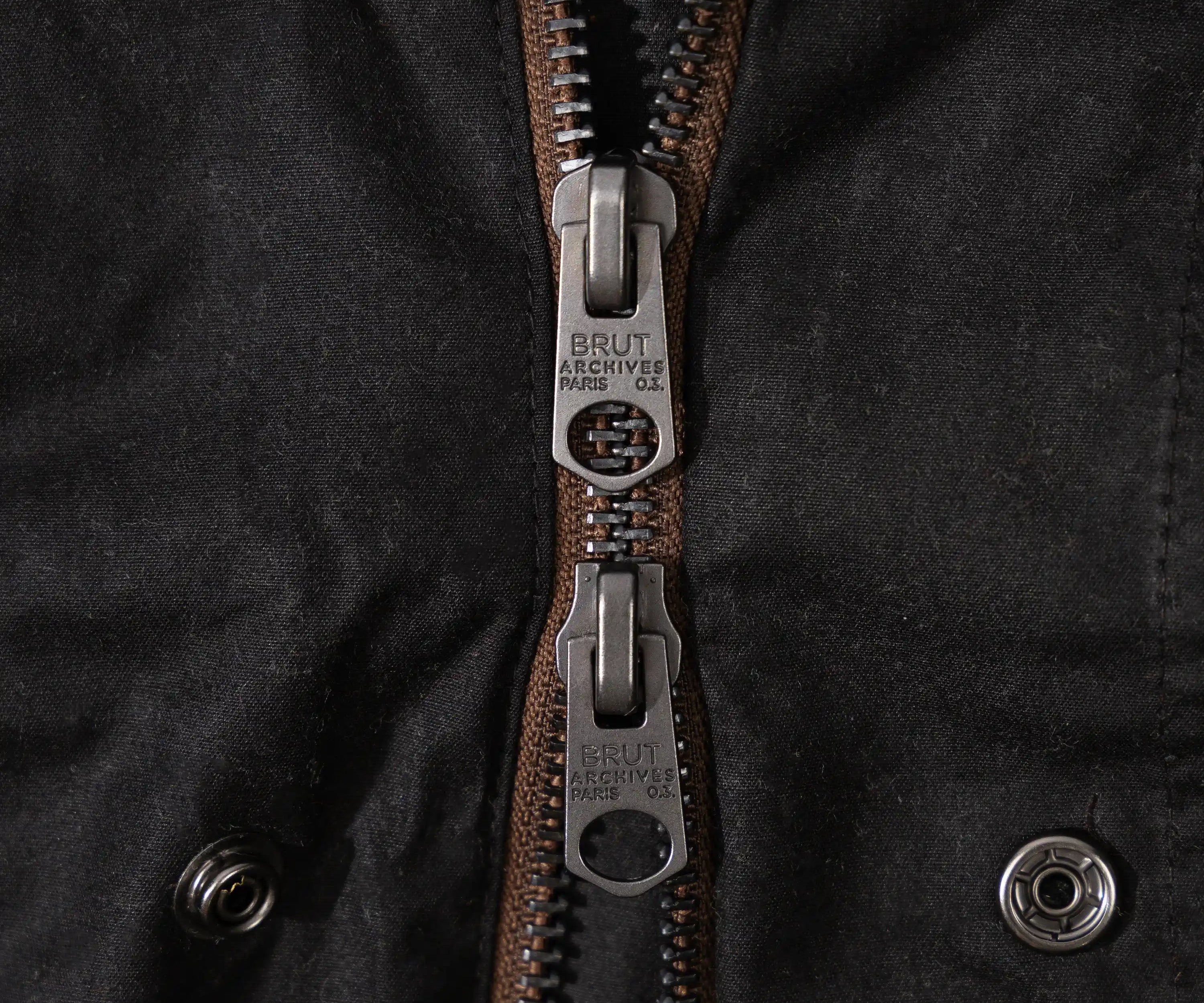 REWORK® STORMFISHER WAX JACKET - N° 001 Coats & Jackets SMALL / BROWN - BRUT Clothing
