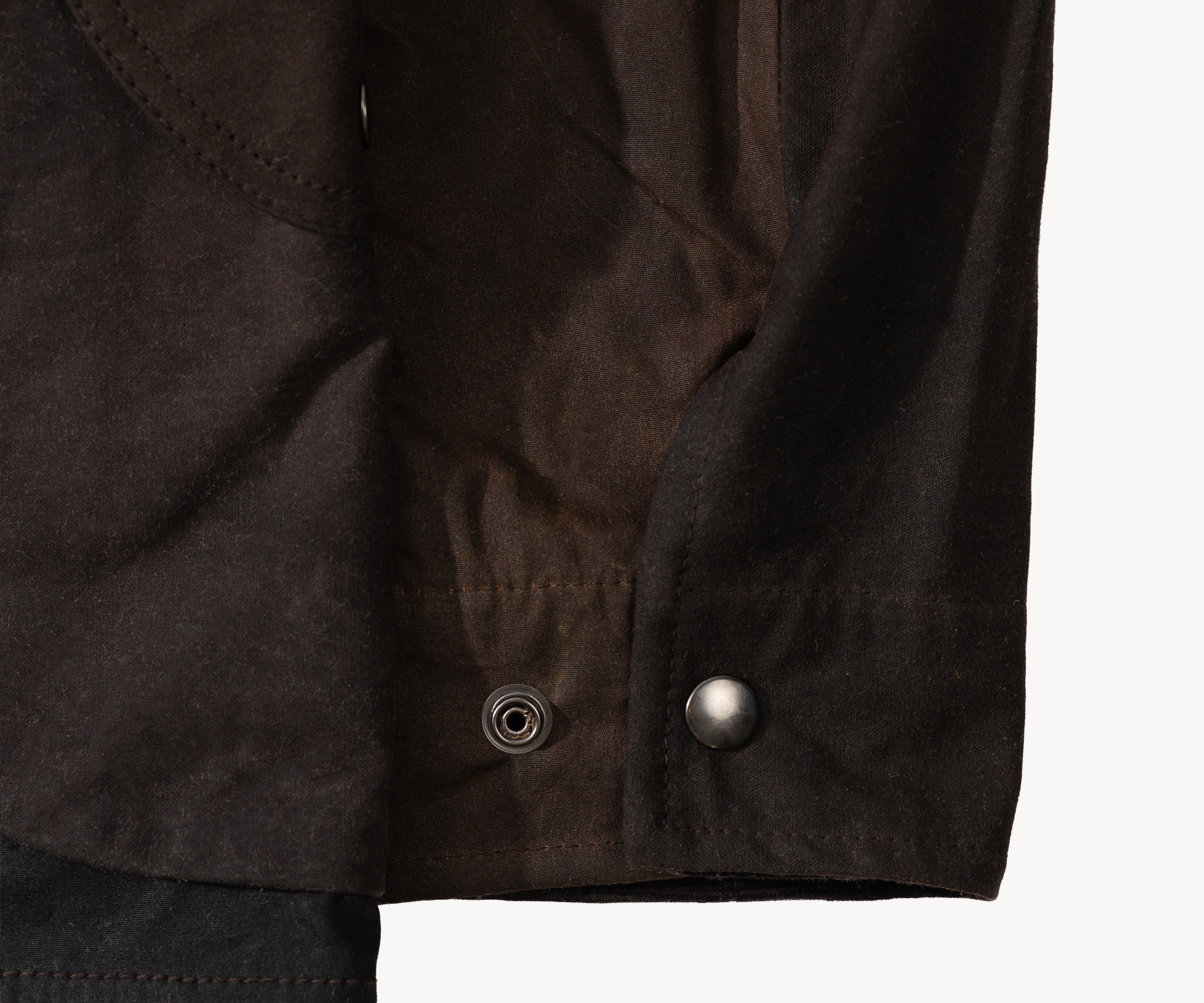 REWORK® STORMFISHER WAX JACKET - N° 001 Coats & Jackets SMALL / BROWN - BRUT Clothing