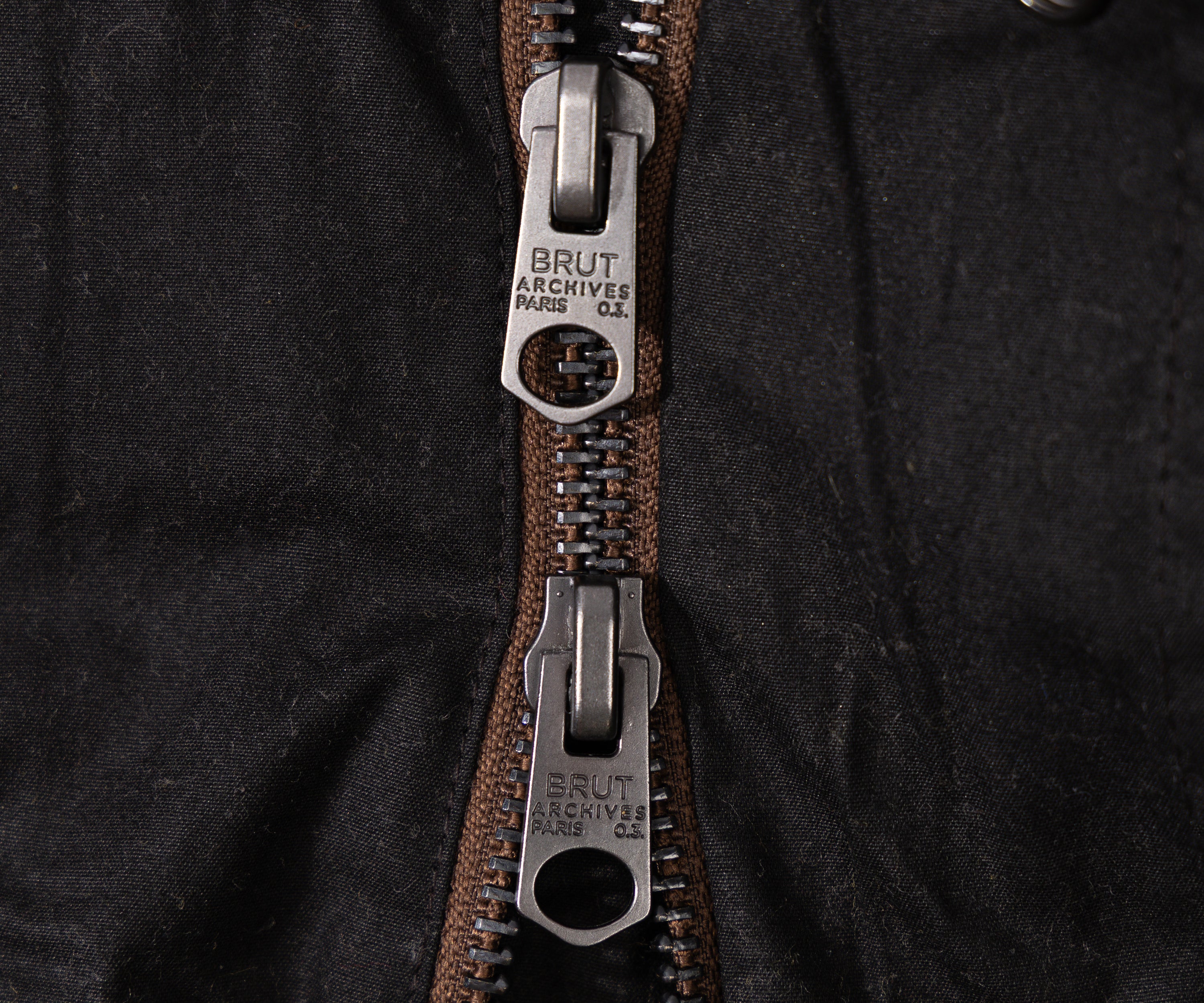 REWORK® STORMFISHER WAX JACKET - N° 040 Coats & Jackets X-LARGE / BROWN - BRUT Clothing