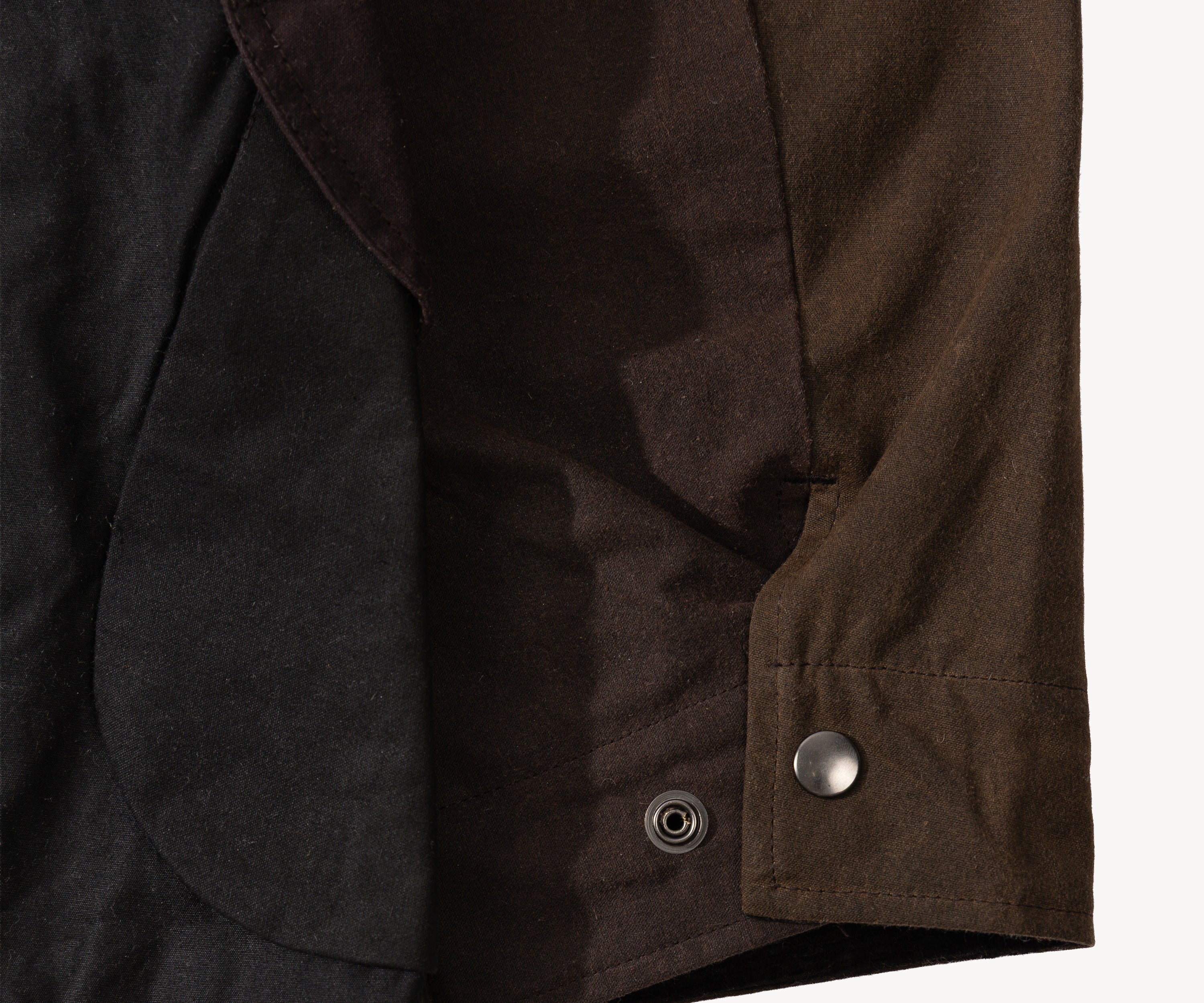 REWORK® STORMFISHER WAX JACKET - N° 040 Coats & Jackets X-LARGE / BROWN - BRUT Clothing