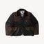 REWORK® STORMFISHER WAX JACKET - N° 041 Coats & Jackets X-LARGE / BROWN - BRUT Clothing