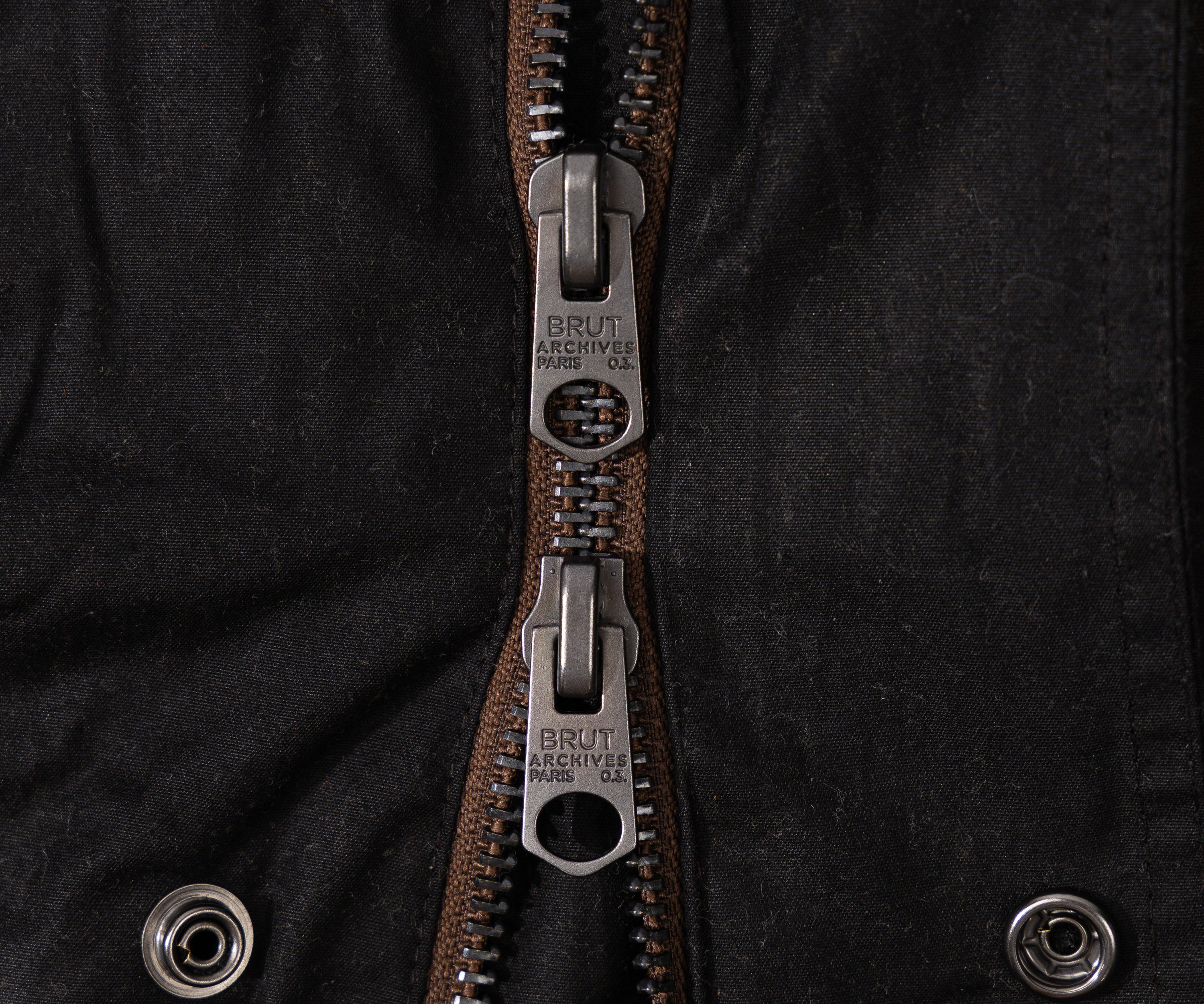 REWORK® STORMFISHER WAX JACKET - N° 041 Coats & Jackets X-LARGE / BROWN - BRUT Clothing